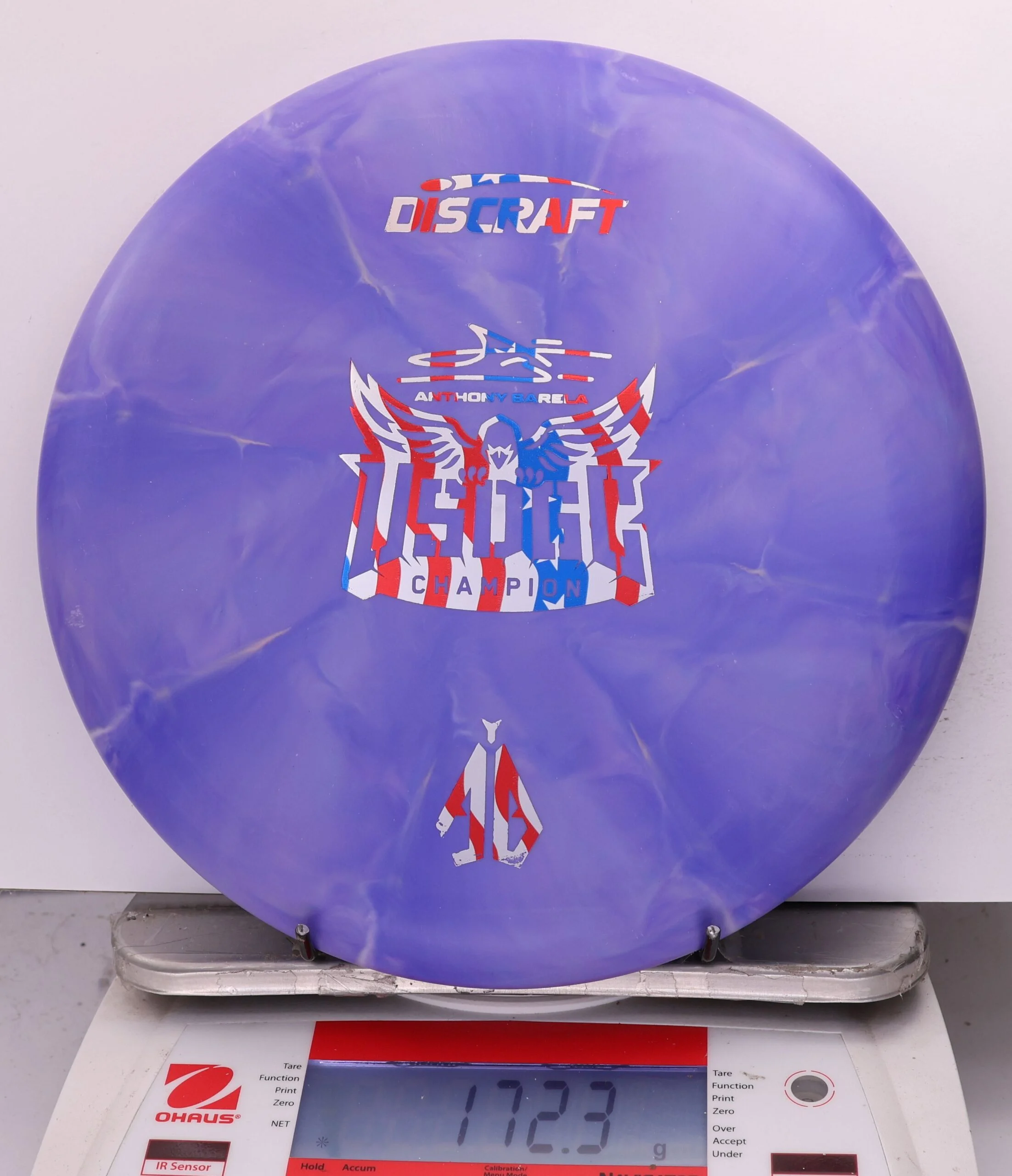 772368 Crazy Tuff Swirl Focus, Anthony Barela 2025 USDGC Champion - #200 Purple, 172