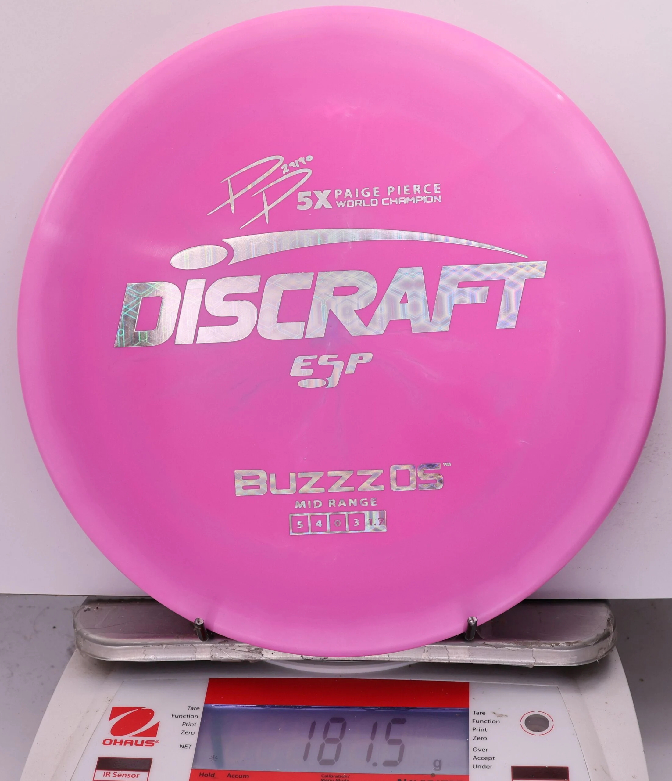 772637 ESP Buzzz OS, Paige Pierce 5X - #72 Pink, 182