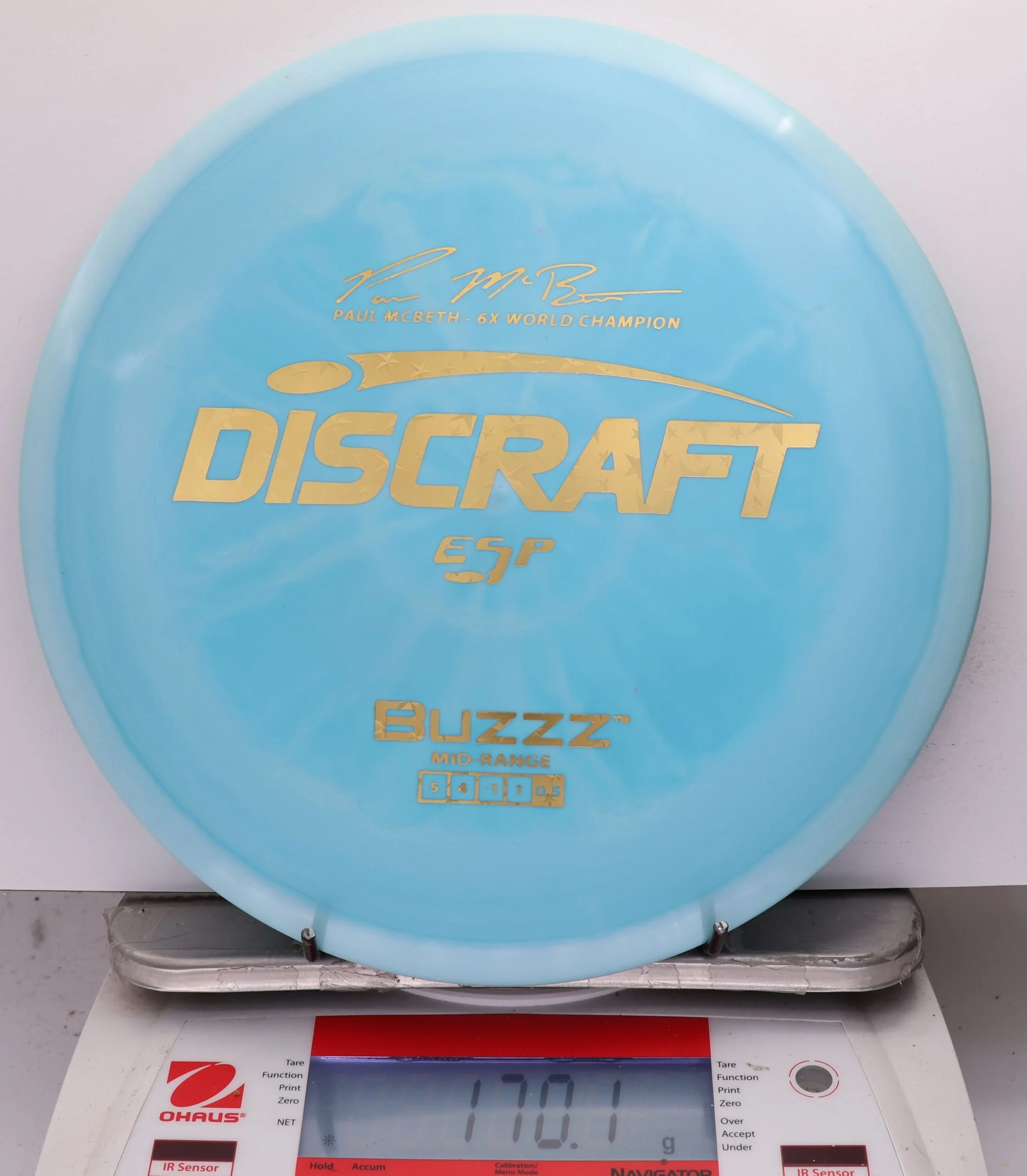 774011 ESP Buzzz, Paul McBeth 6X - #203 LtBlue, 170