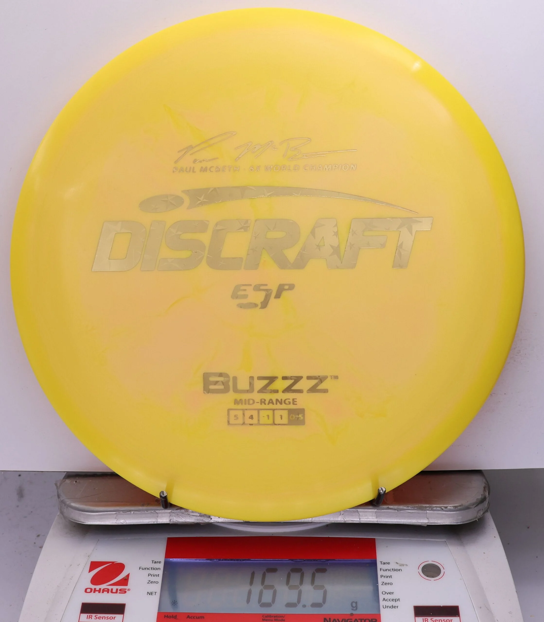 774013 ESP Buzzz, Paul McBeth 6X - #205 Yellow, 170