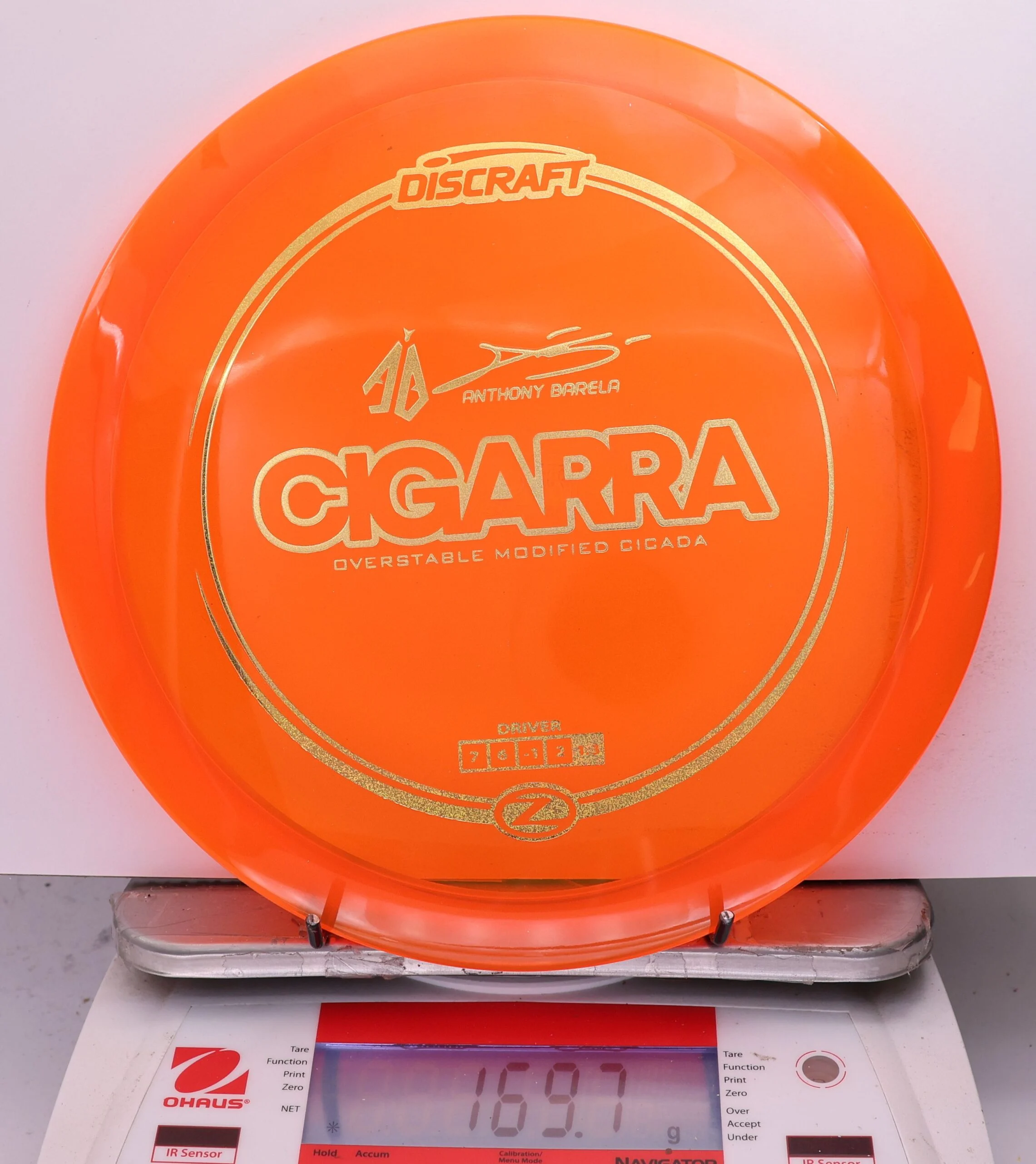 775298 Z Cigarra, Anthony Barrela - #206 Orange, 170