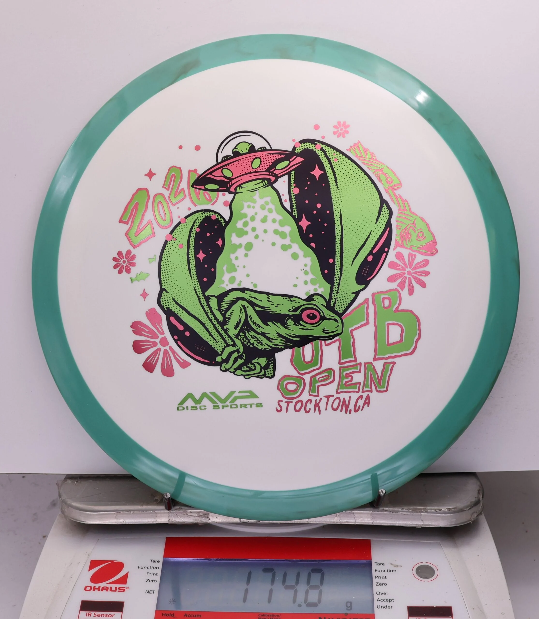 775741 Fission Delirium, 2026 OTB Open - #64 Teal-White, 175