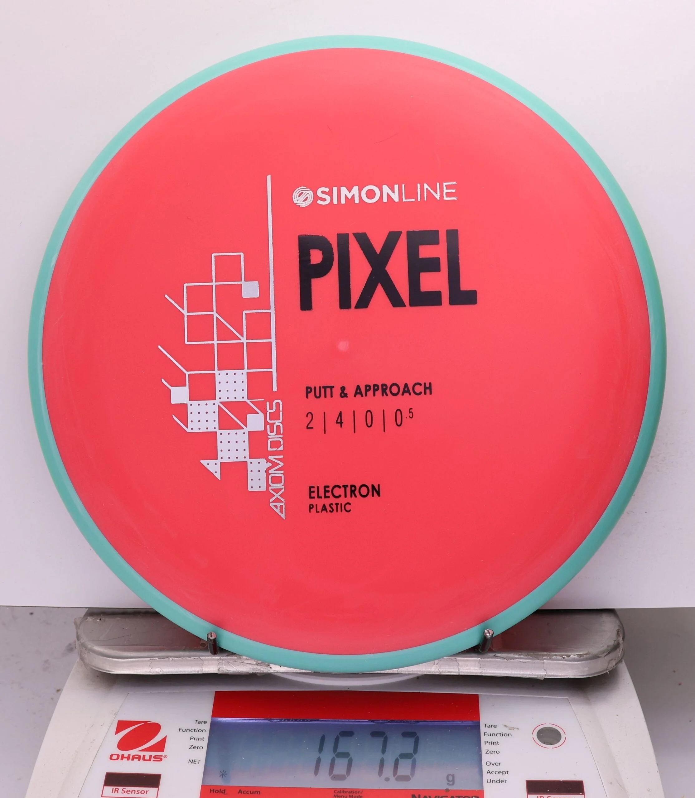 776072 Simon Line Electron Pixel - #51 Teal-Red, 167