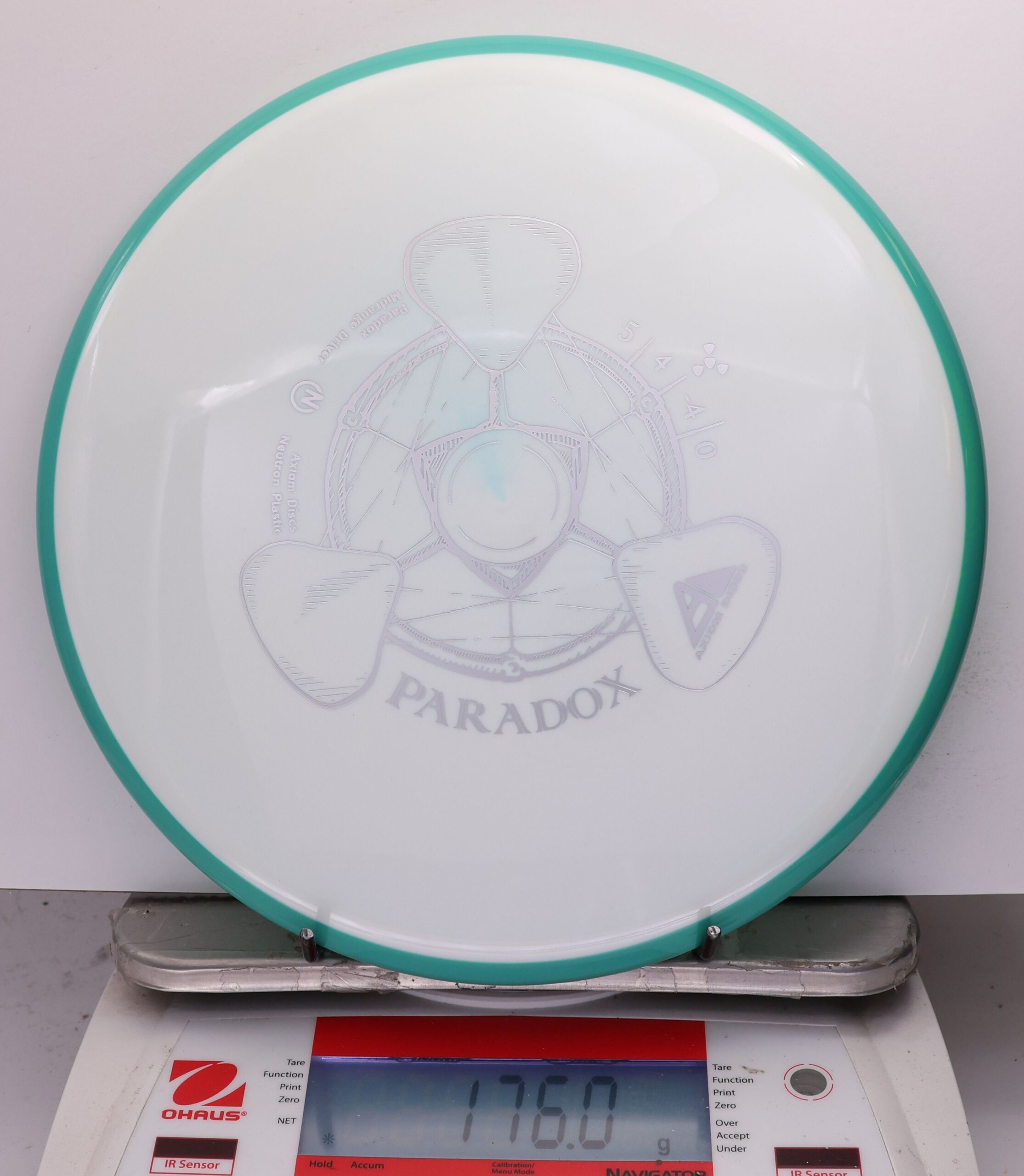 776218 Neutron Paradox - 176, #52 Teal-White