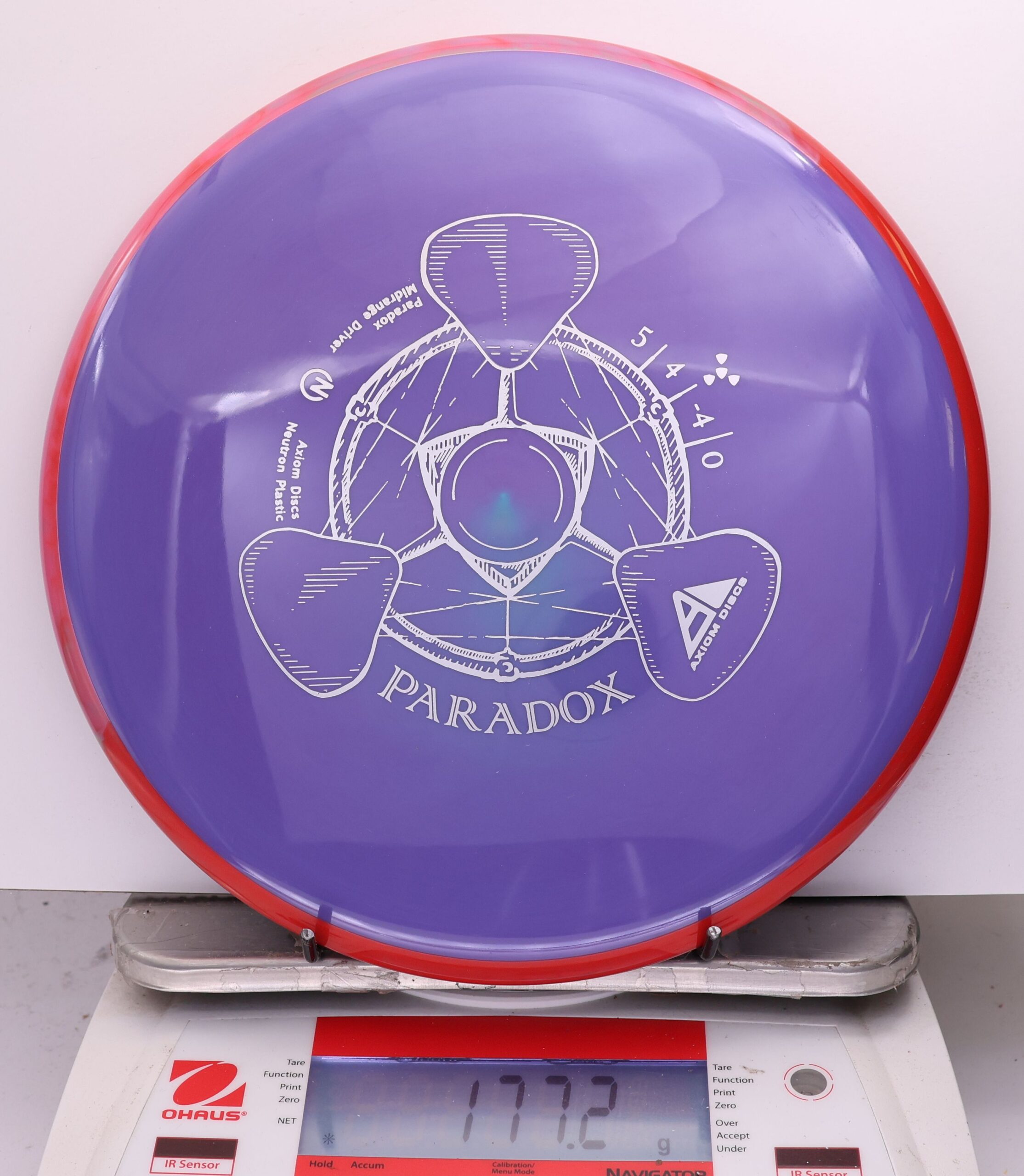 776226 Neutron Paradox - 177, #57 Red-Purple