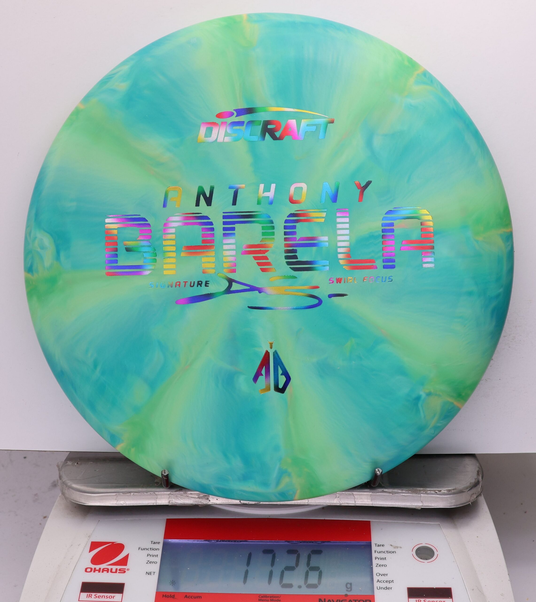 777160 Crazy Tuff Swirl Focus, Anthony Barela - #60 BlueGreen, 173