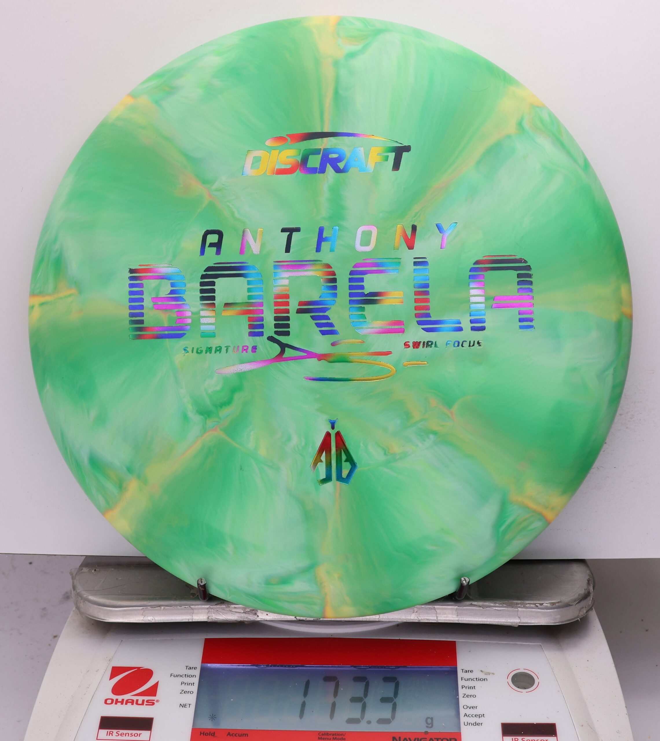 777161 Crazy Tuff Swirl Focus, Anthony Barela - #61 GreenYellow, 173