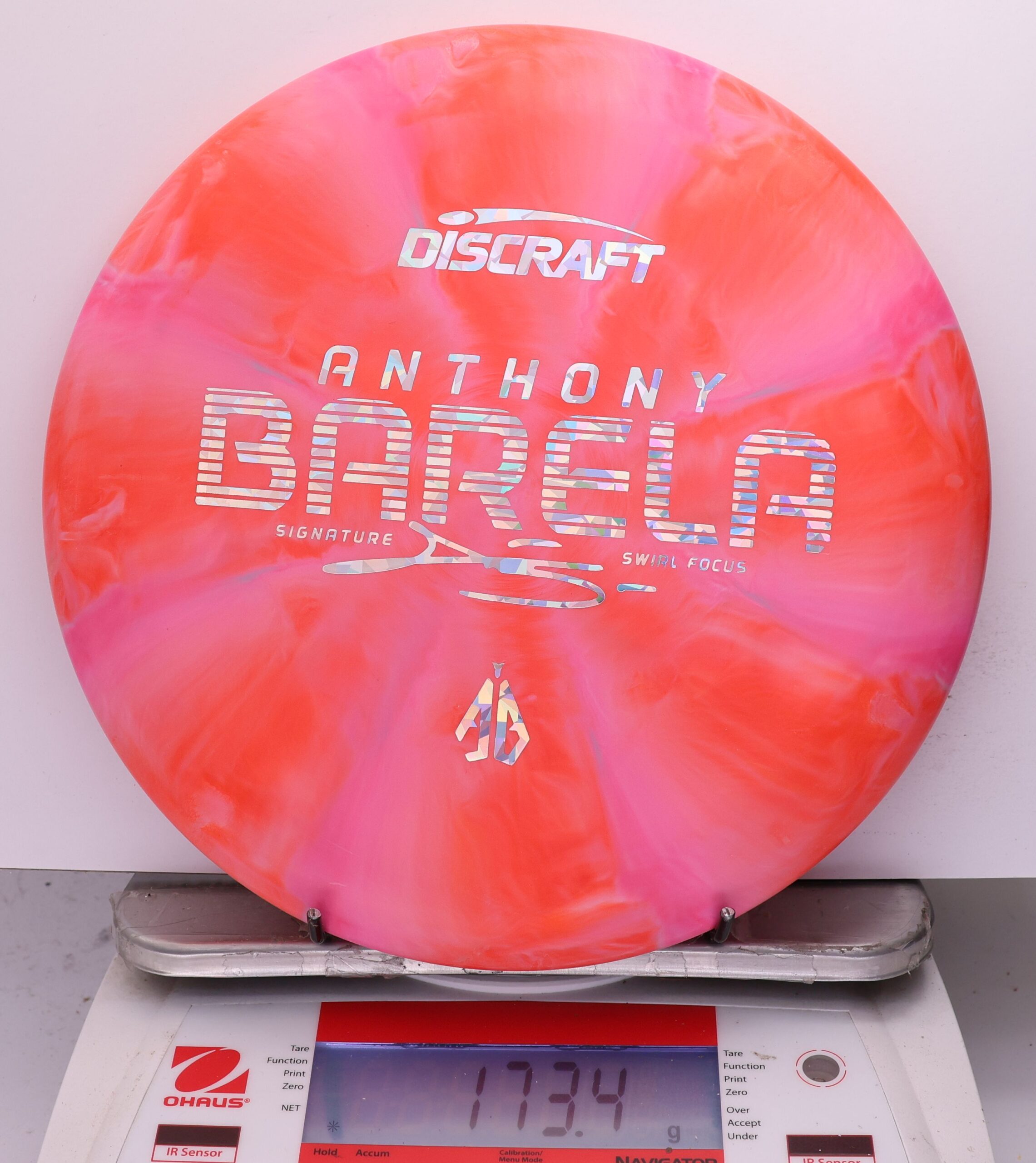 777190 Crazy Tuff Swirl Focus, Anthony Barela - #70 OrangePink, 173