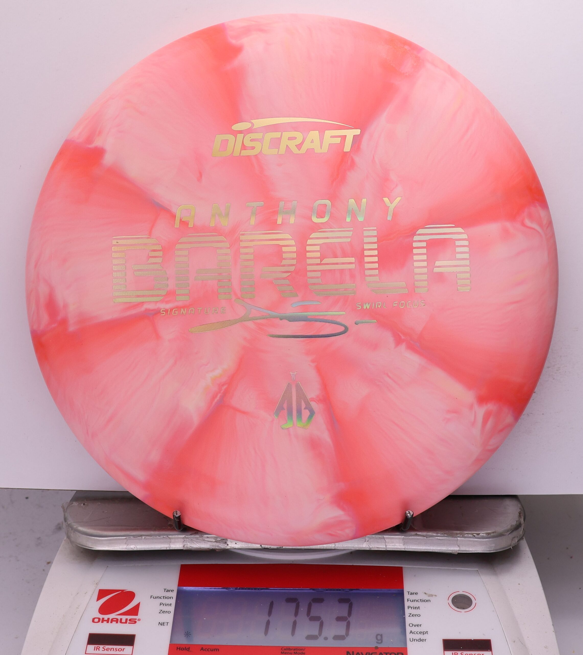 777191 Crazy Tuff Swirl Focus, Anthony Barela - #71 Peach, 175