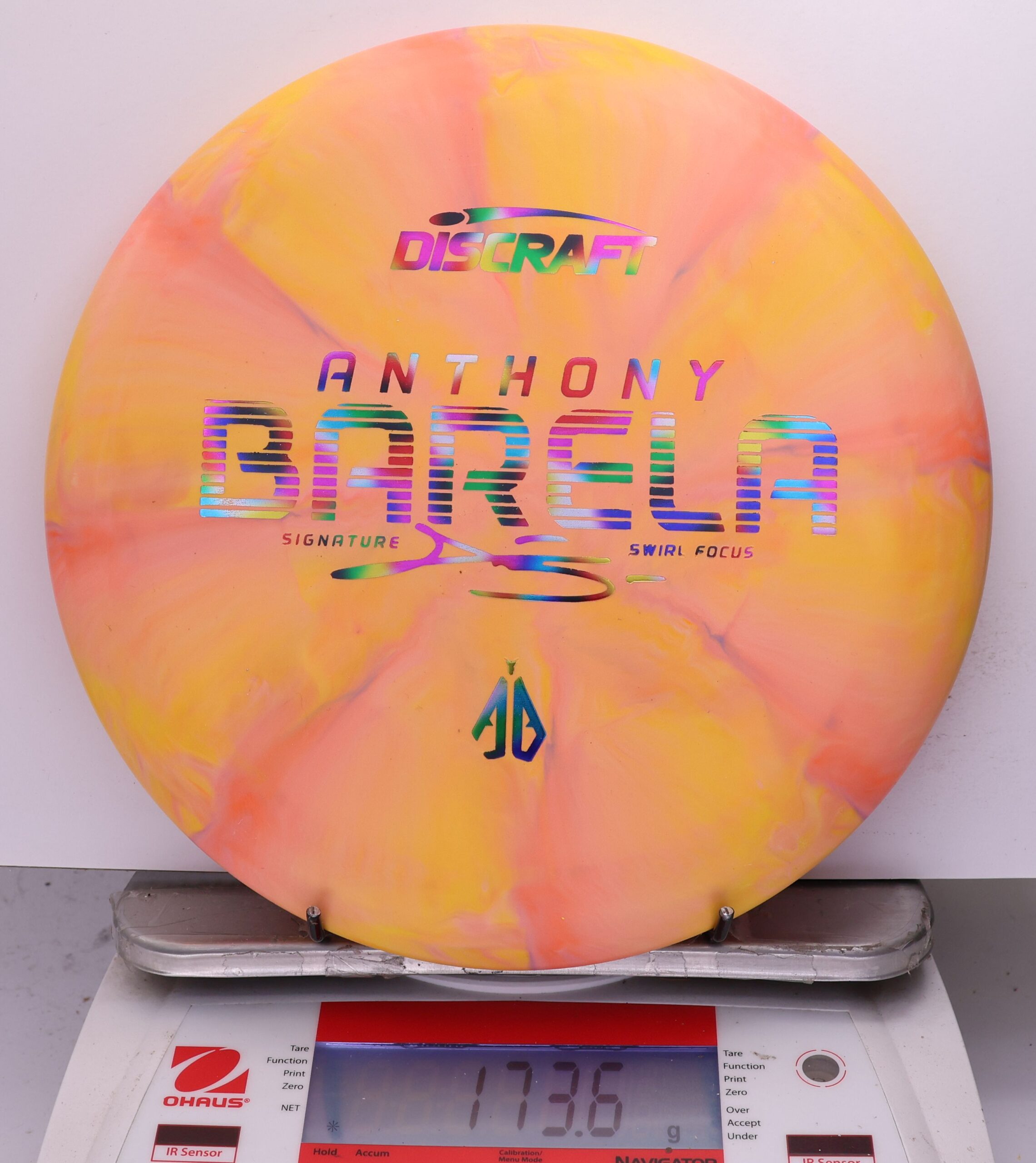 777192 Crazy Tuff Swirl Focus, Anthony Barela - #72 YellowPink, 174