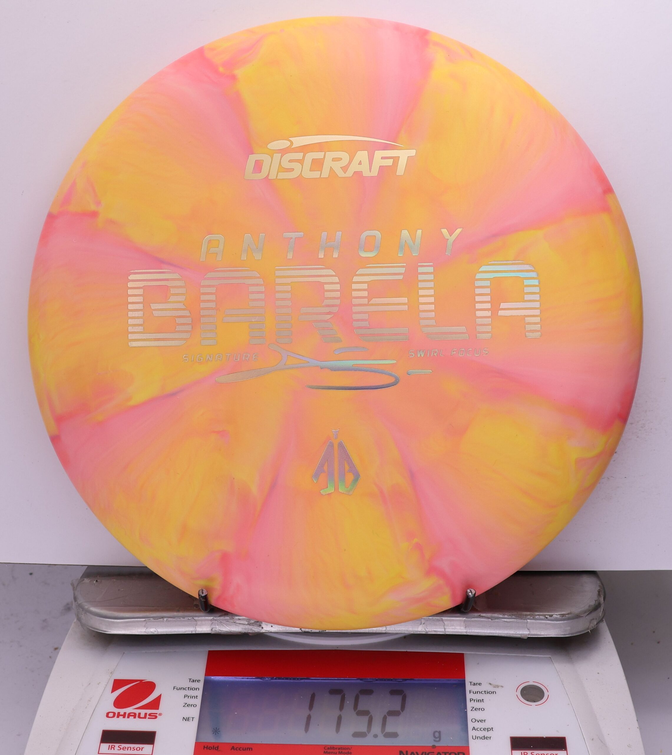 777193 Crazy Tuff Swirl Focus, Anthony Barela - #73 YellowPink, 175