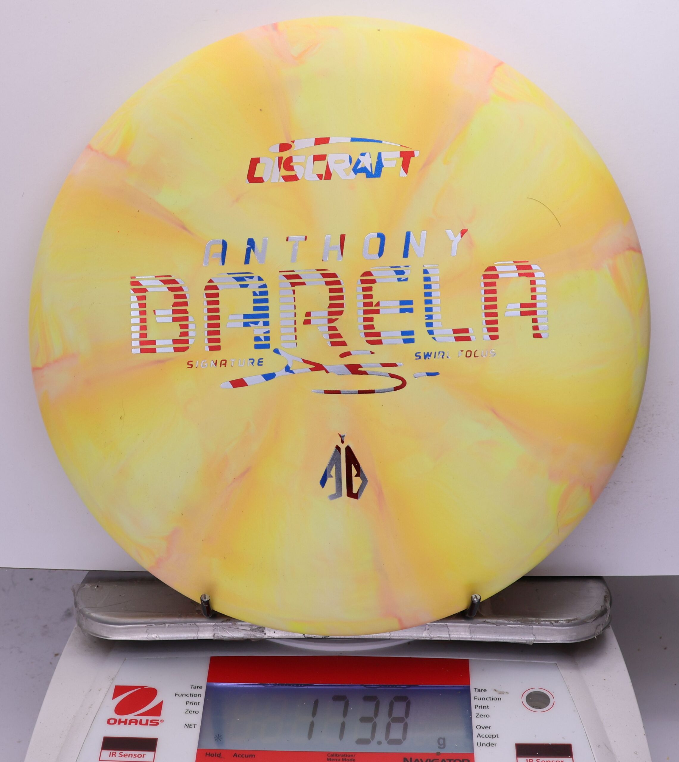 777194 Crazy Tuff Swirl Focus, Anthony Barela - #74 Yellow, 174