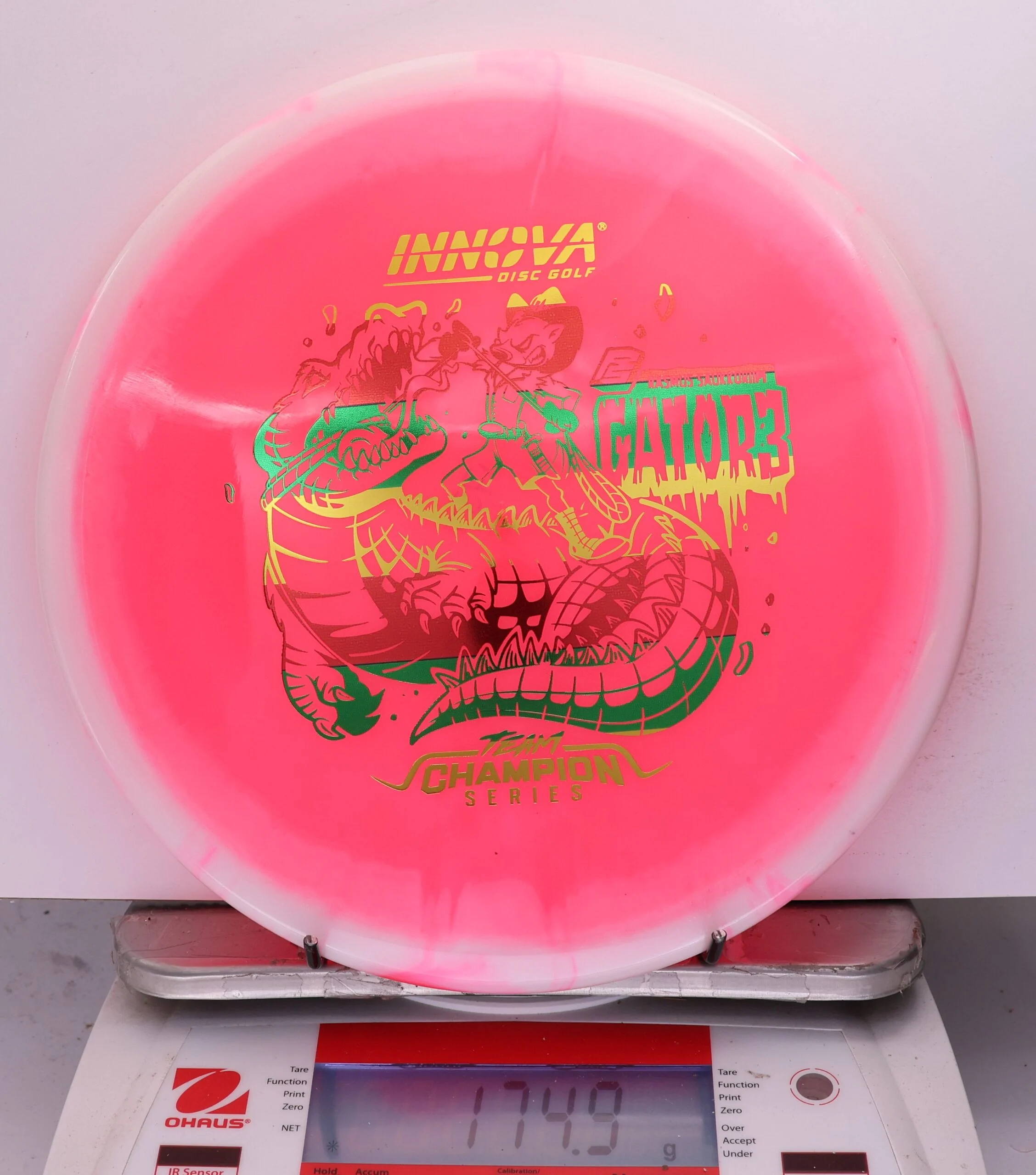 778239 Halo Champion Gator3, Rasmus Saukkoriipi 2026 Tour Series - #822 White-Pink, 175