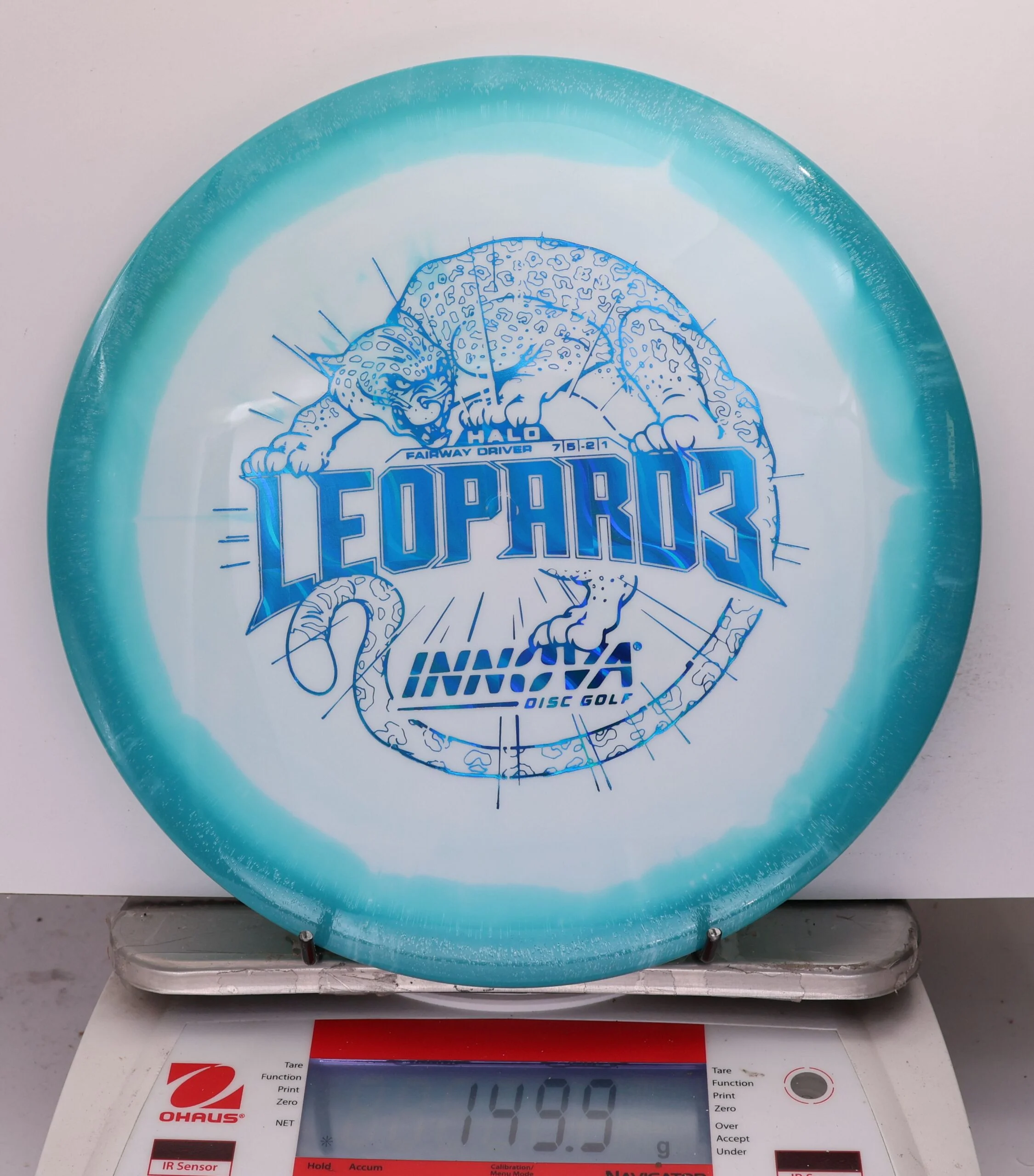 779488 Halo Star Leopard3 - #560 Teal-White, 150