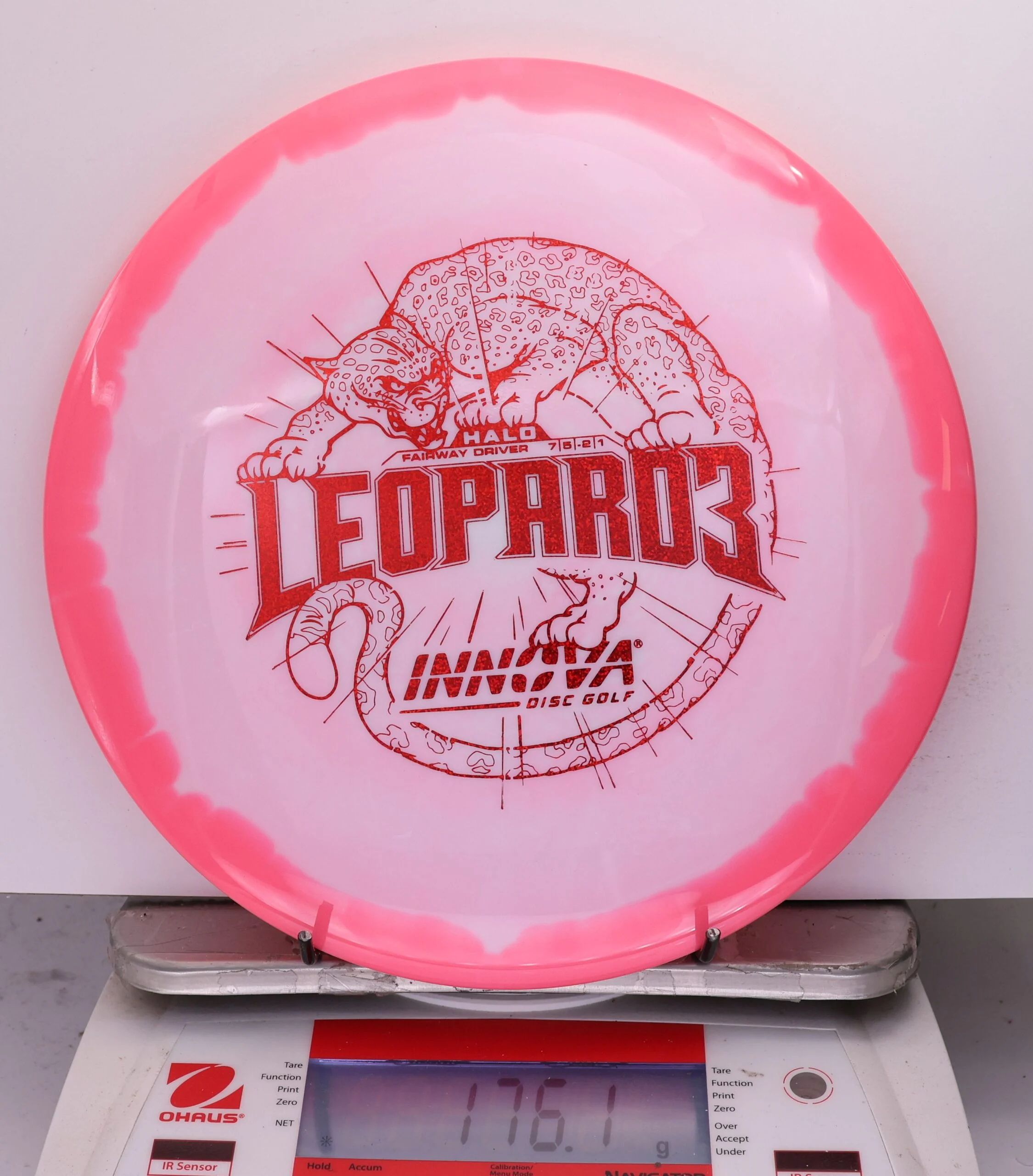 779517 Halo Star Leopard3 - #569 Pink-White, 176