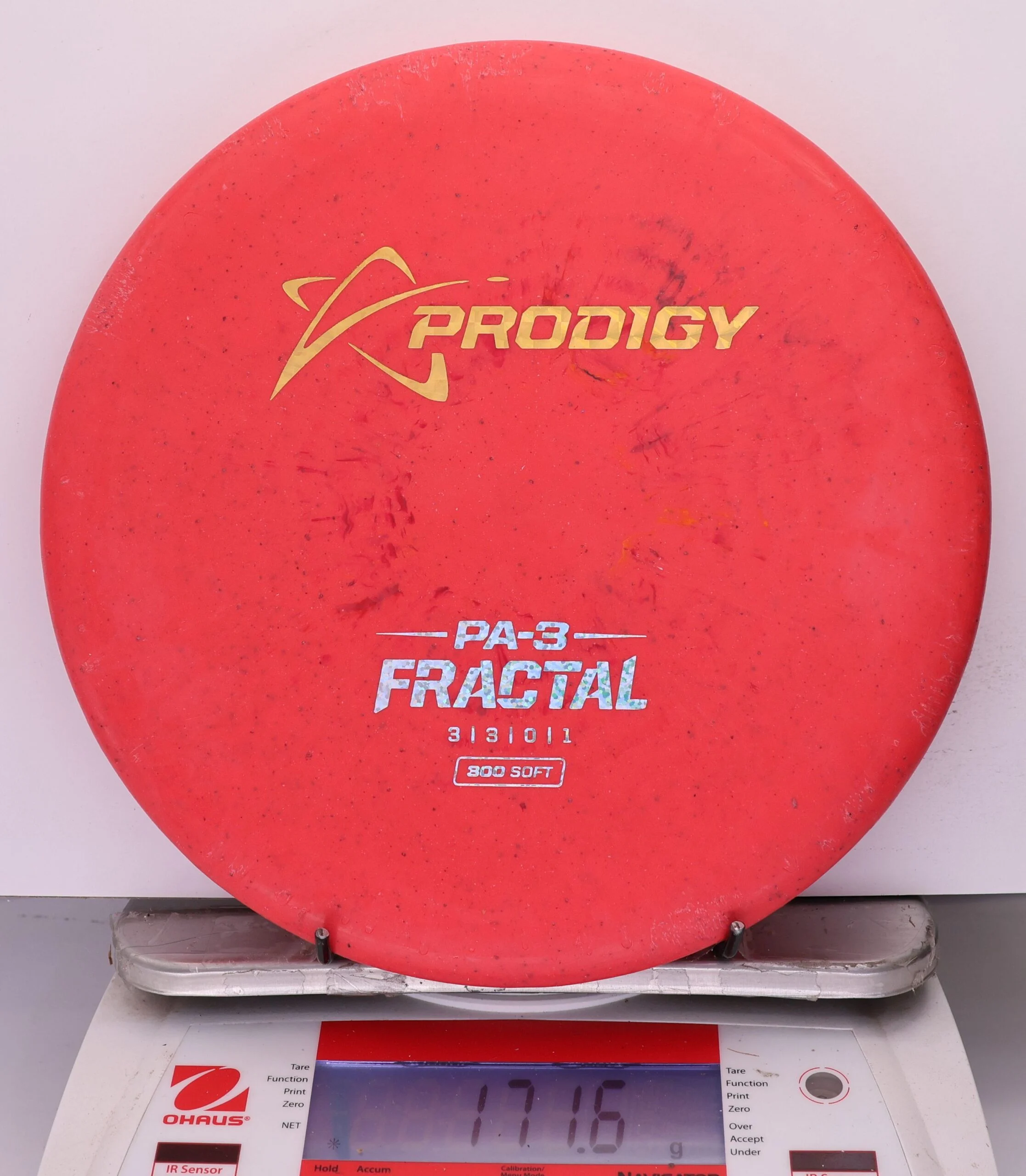 781115 Prodigy PA3, Fractal 300 Soft - #510 Red, 172