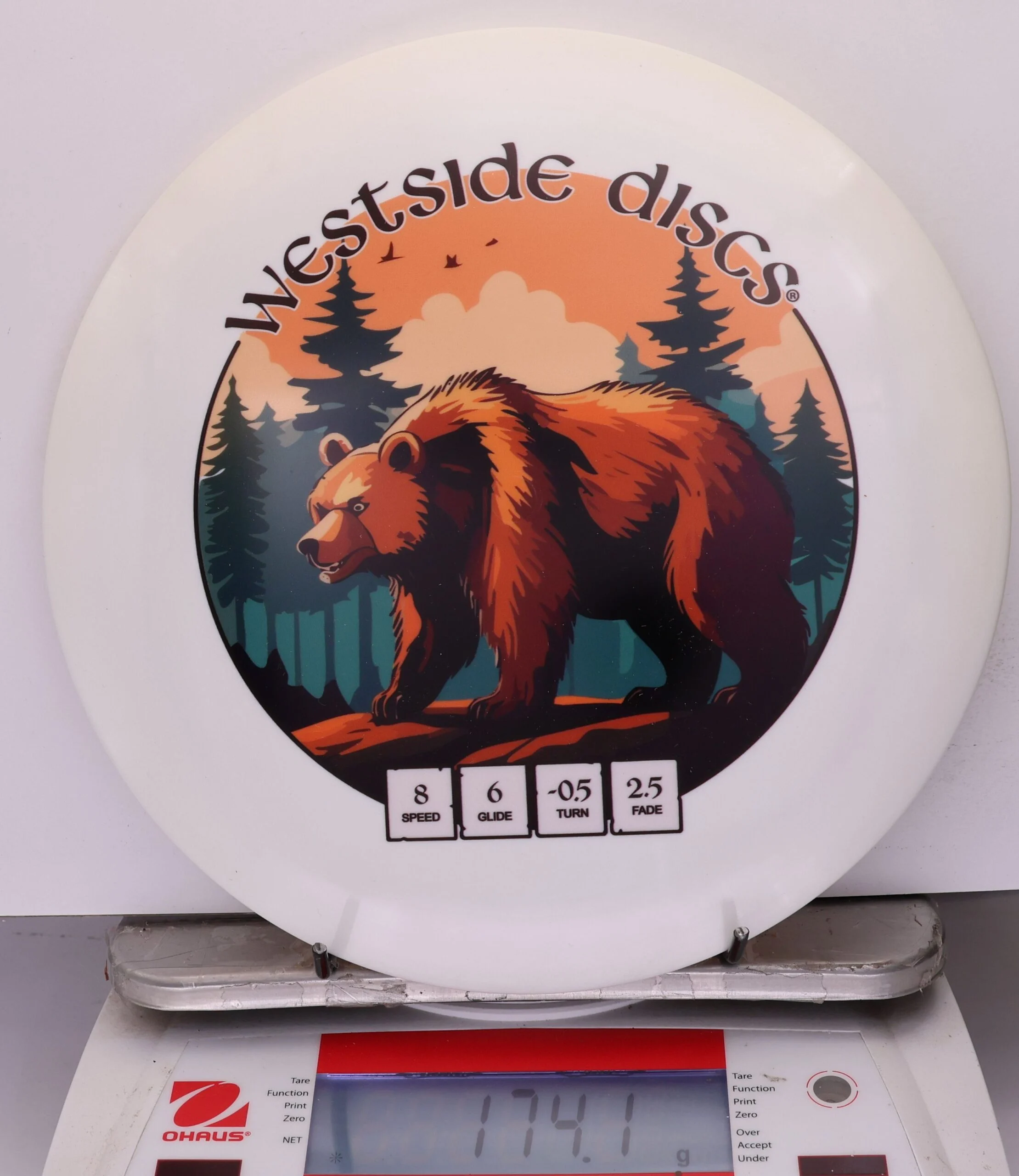 782018 Tournament Bear, Runo DyeMax - #06 White, 174