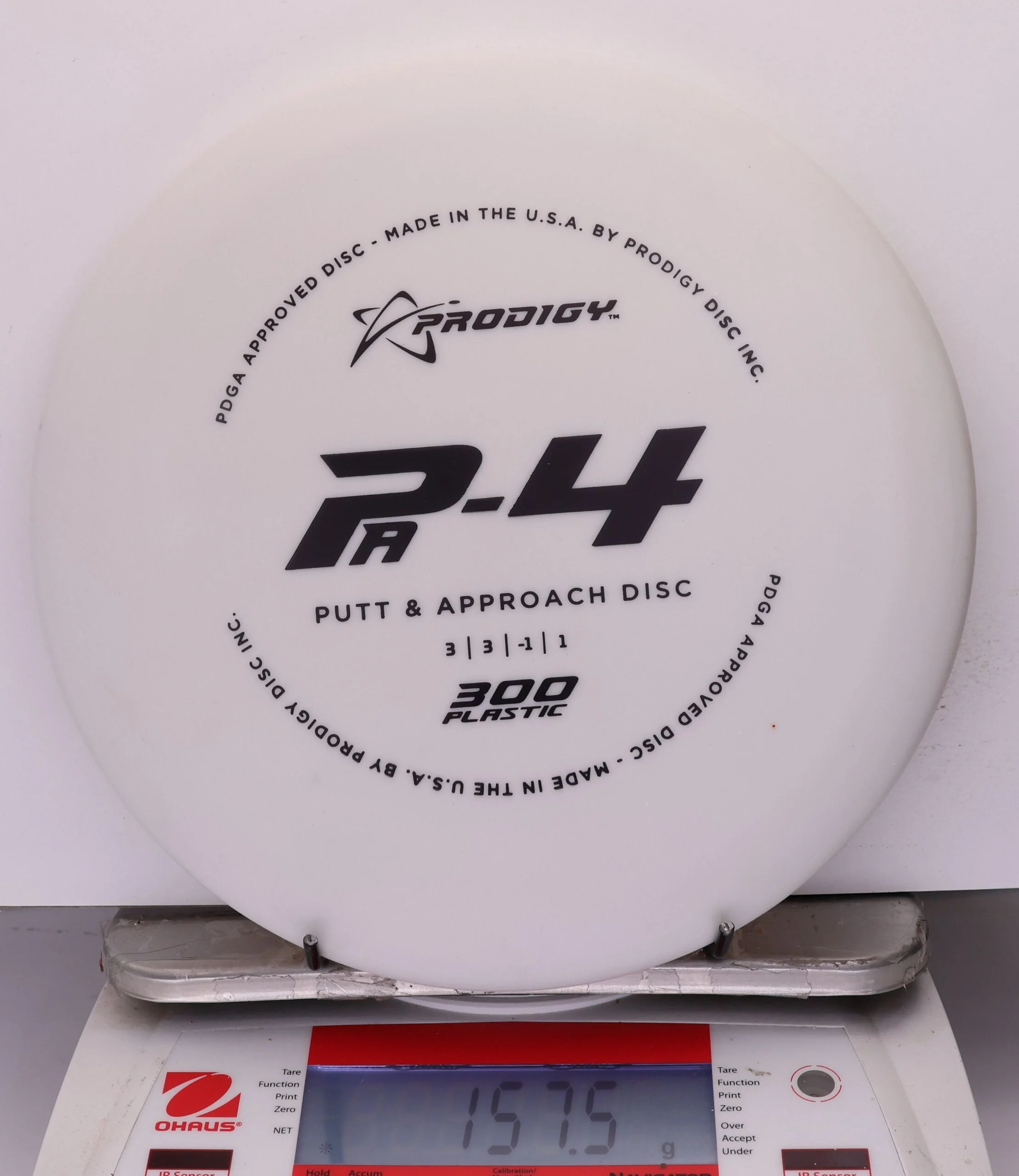 782130 Prodigy PA4, 300 - #510 White, 158