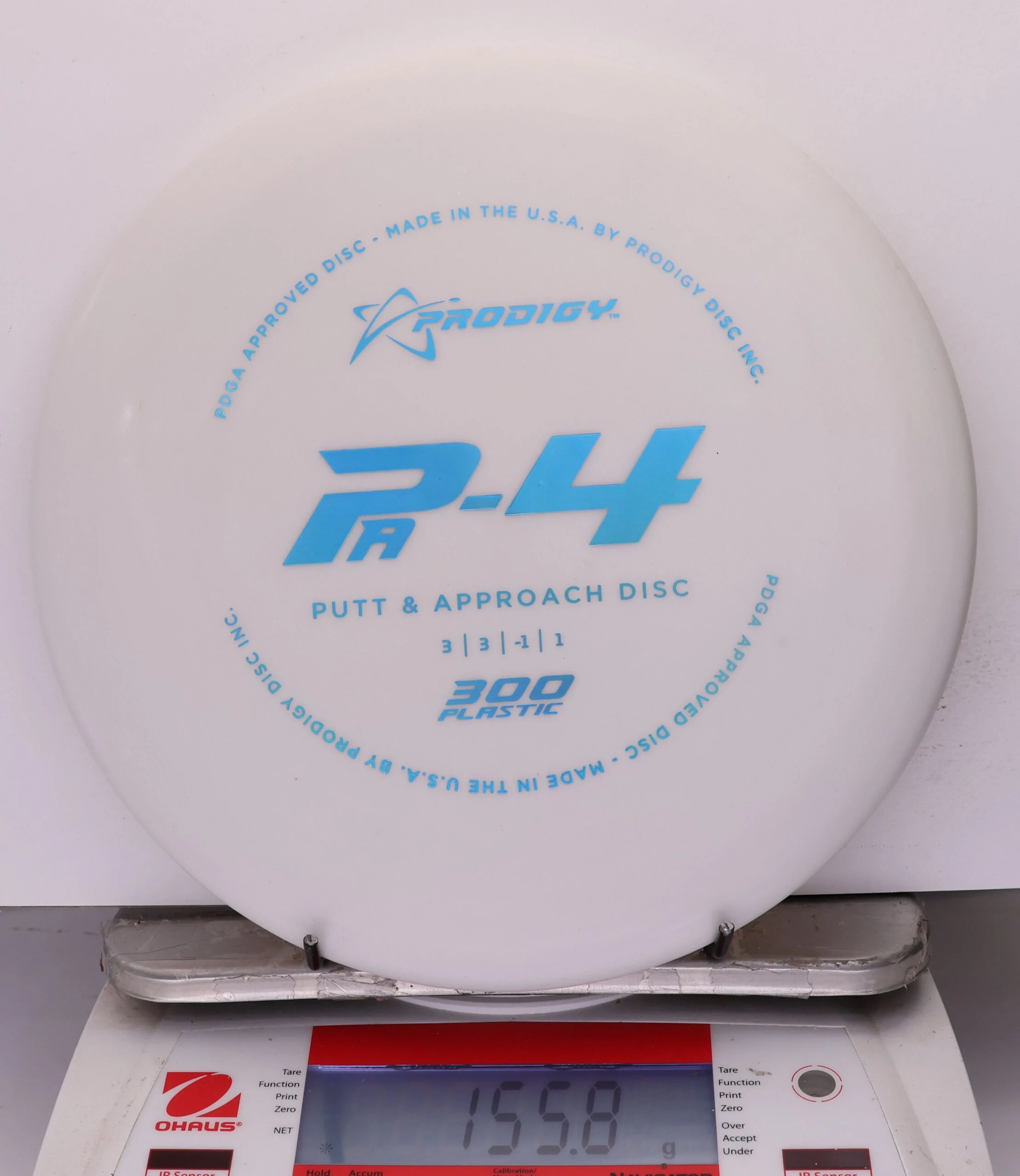 782131 Prodigy PA4, 300 - #511 White, 156