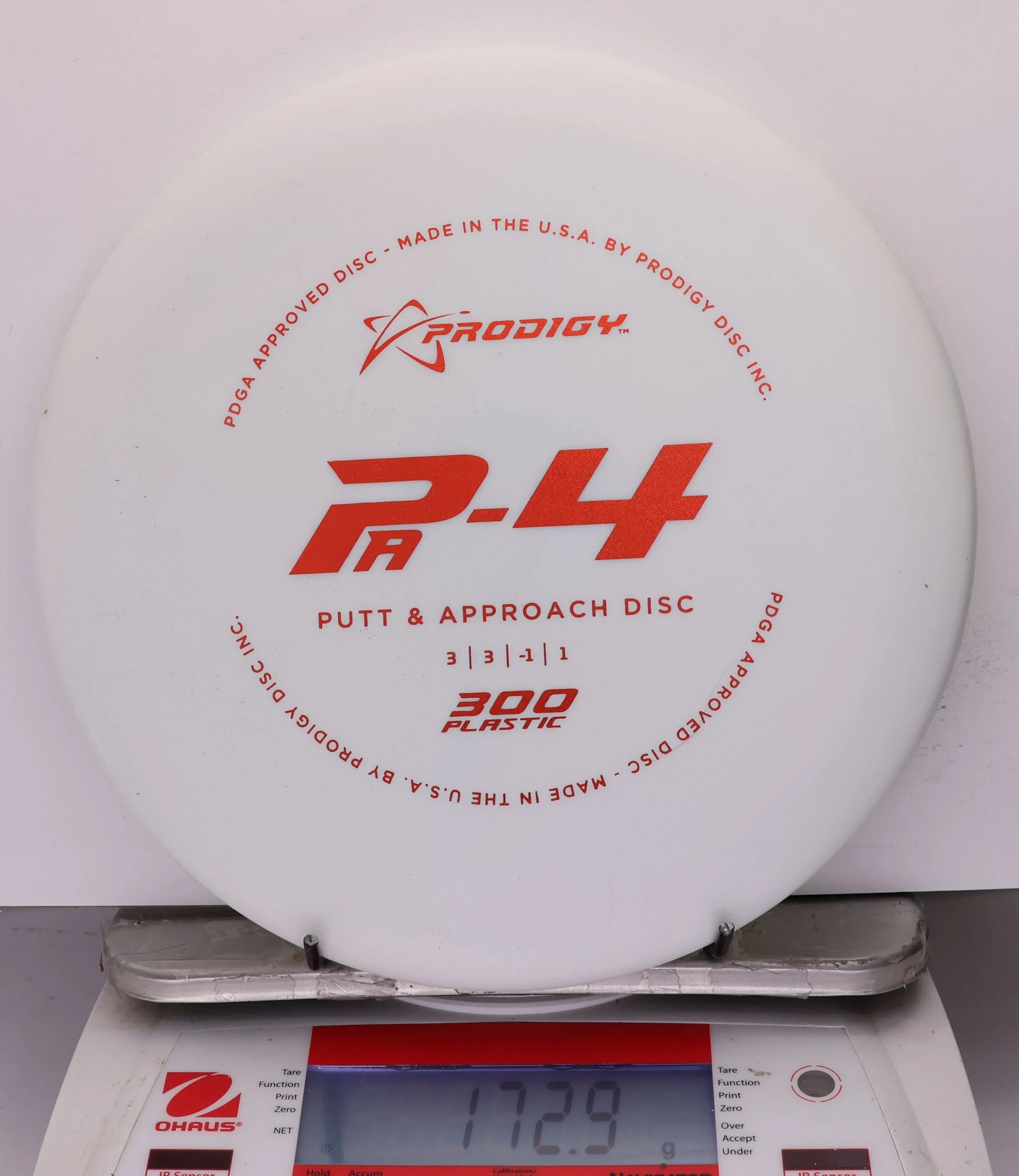 782134 Prodigy PA4, 300 - #514 White, 173