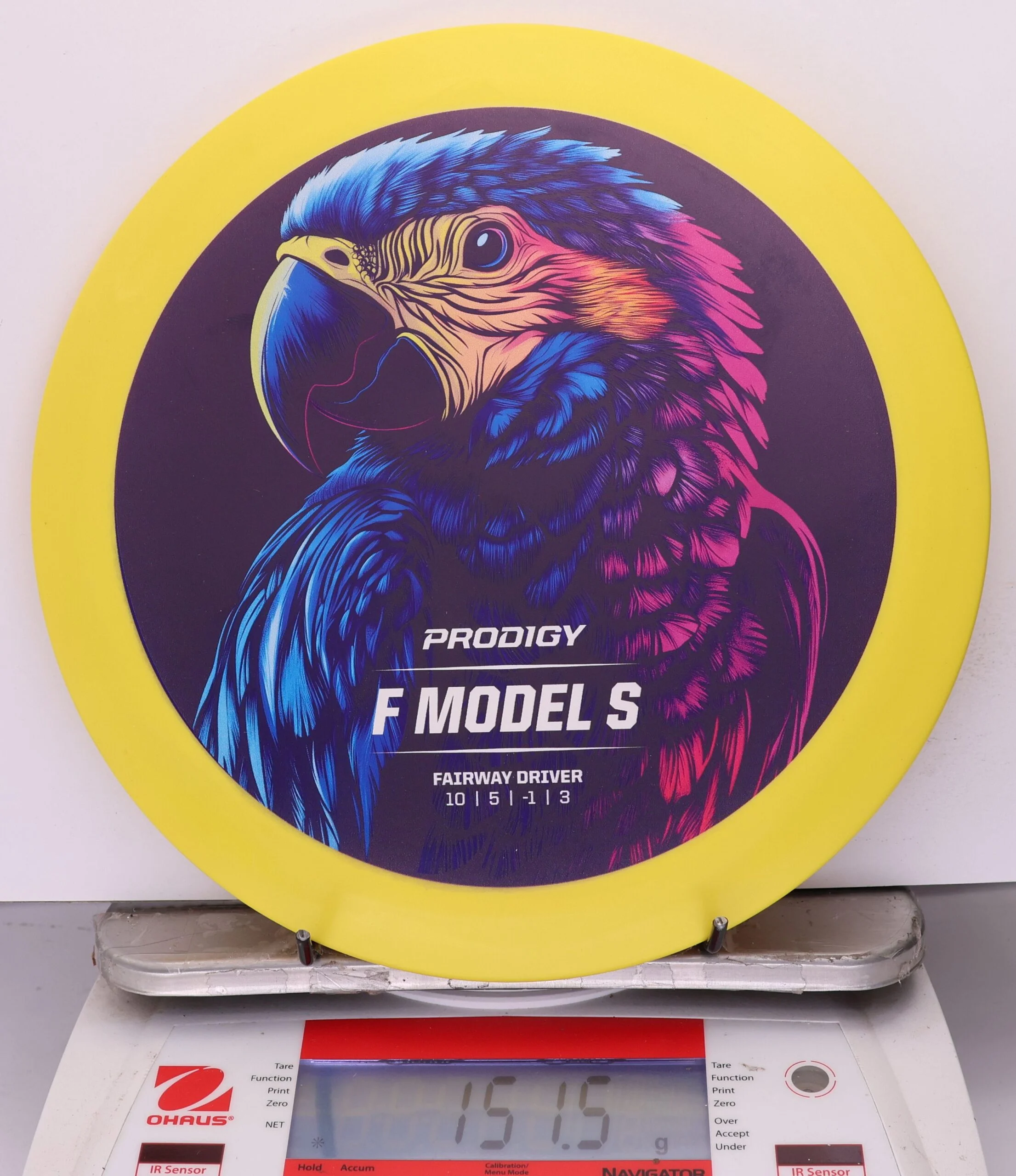 782311 Base Grip F Model S, Retroflight Series Color Print - #508 Yellow, 152