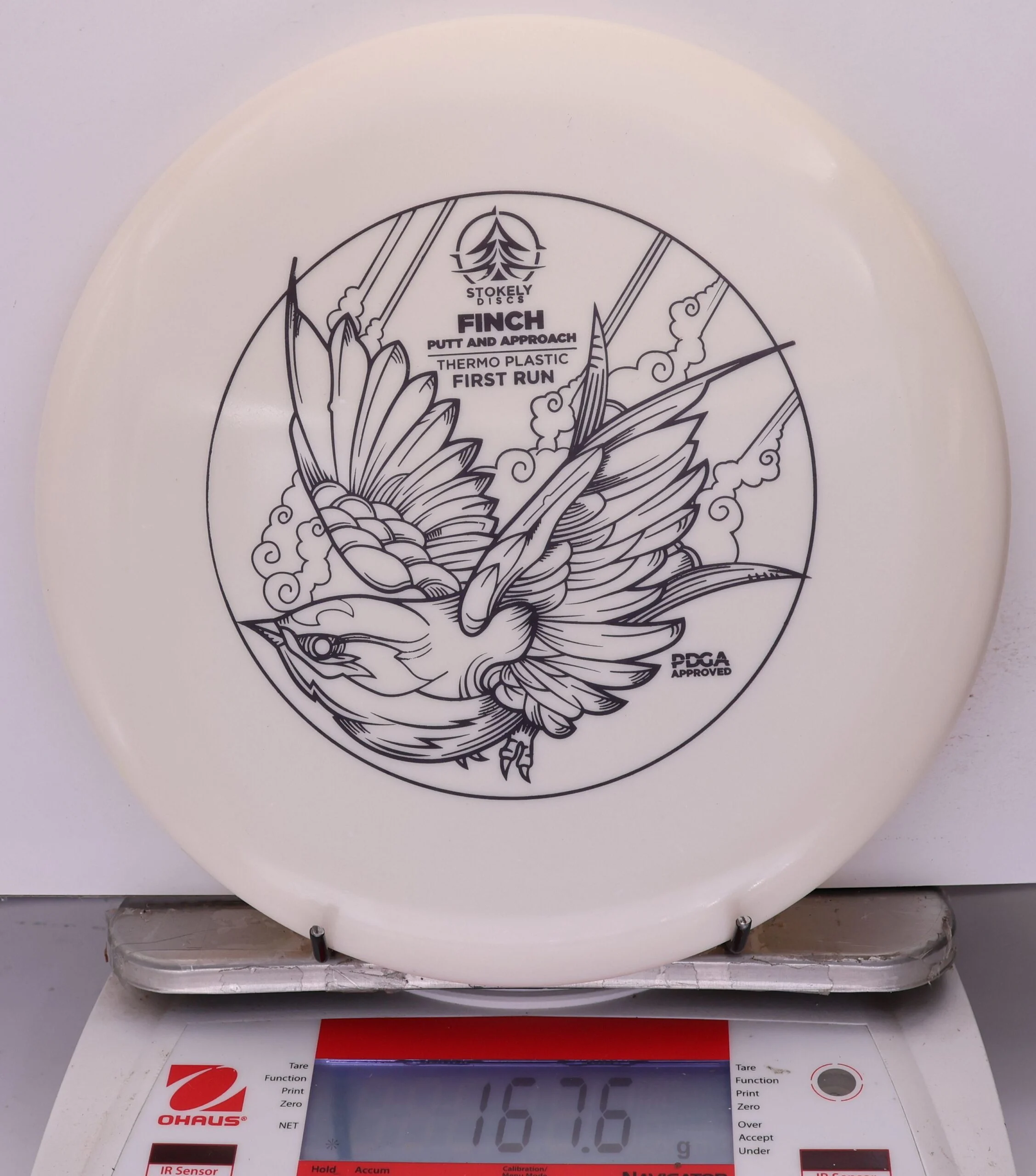 782613 Thermo Finch, First Run - #10 White, 168