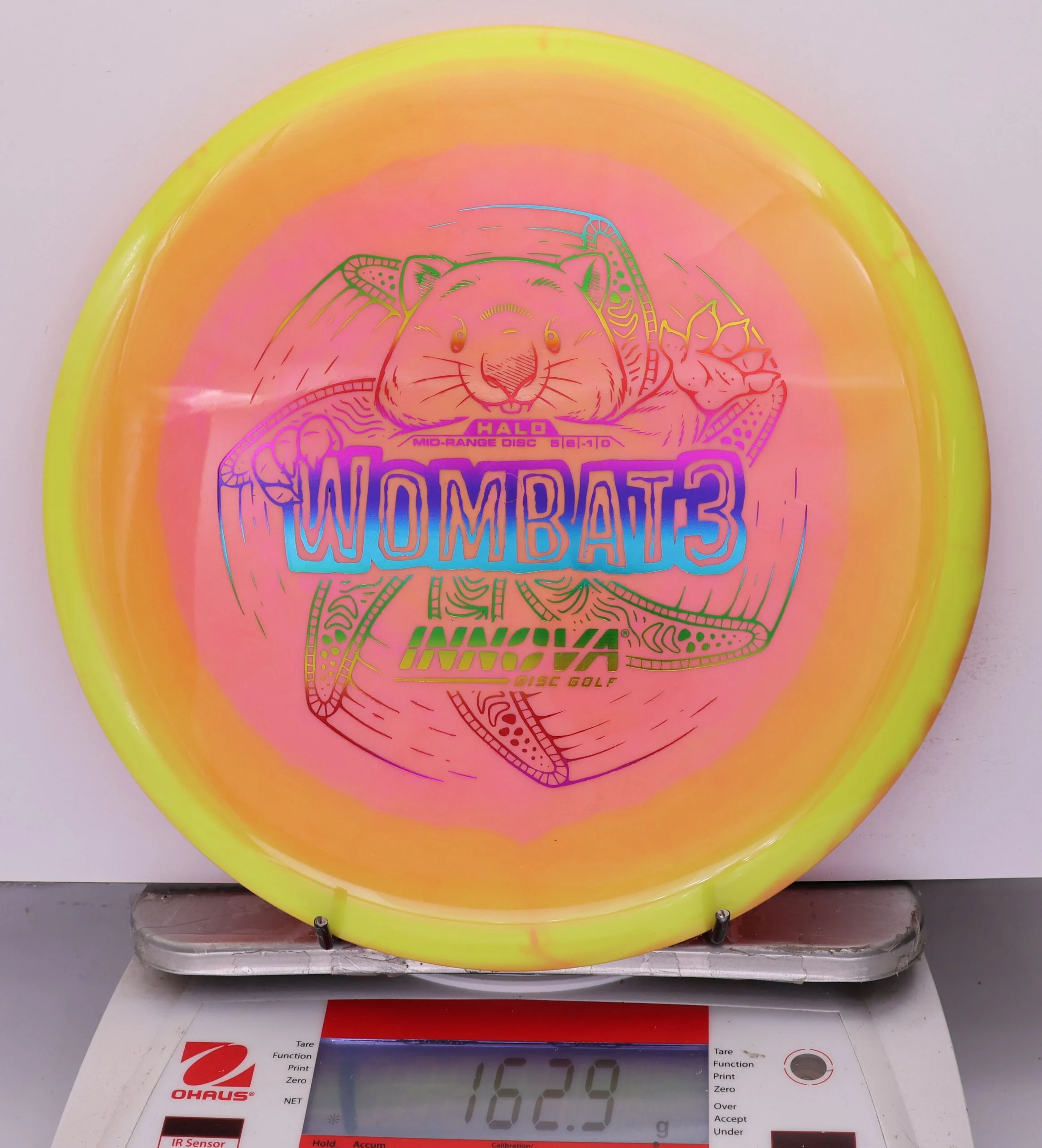 784130 Halo Star Wombat3 - #581 Yellow-Pink, 163