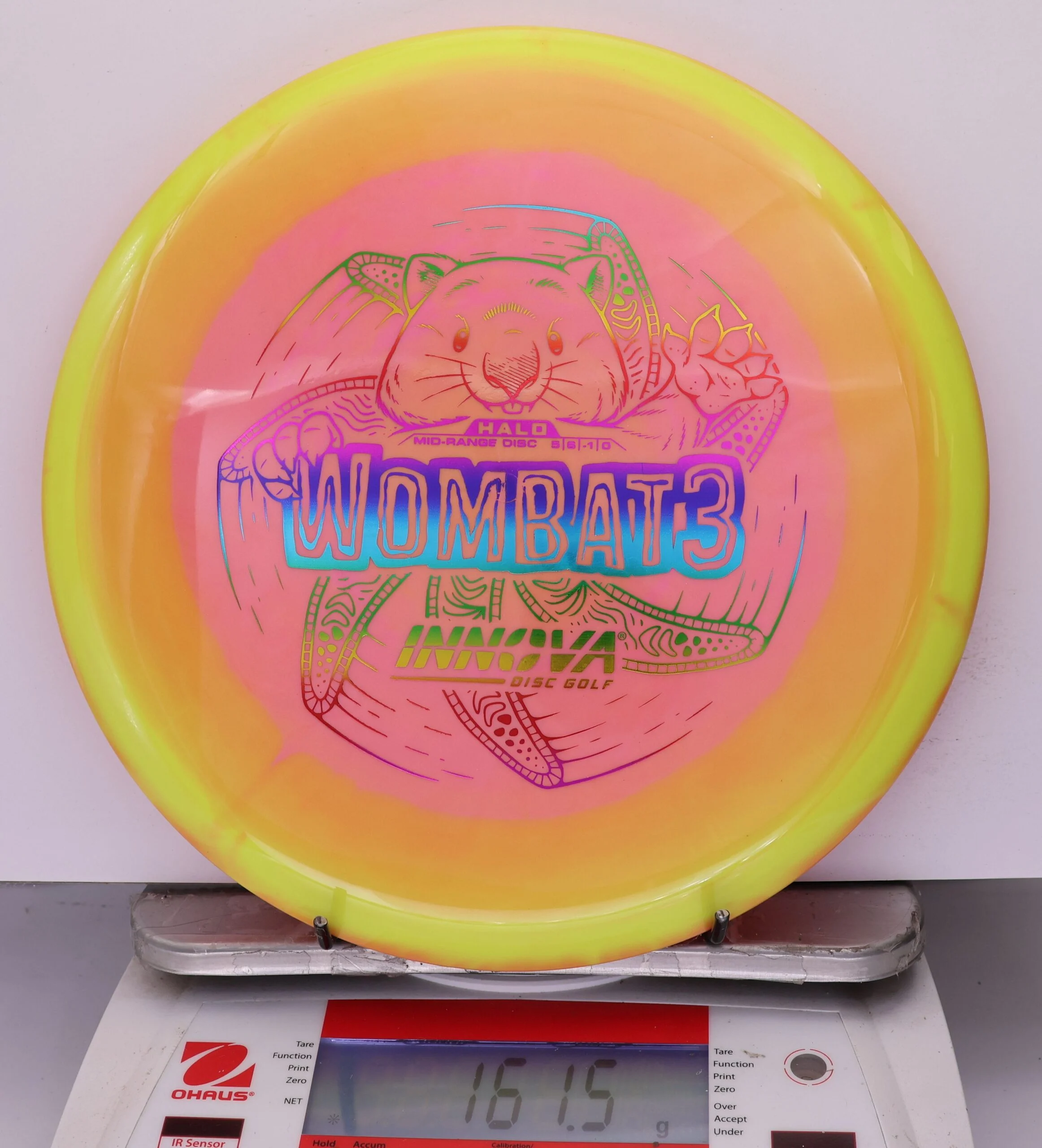 784131 Halo Star Wombat3 - #582 Yellow-Pink, 162