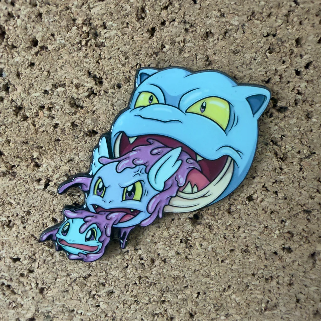 787532 Squirtle Evolution, Special Edition Pins by Festi Daze - BluePurp, G10