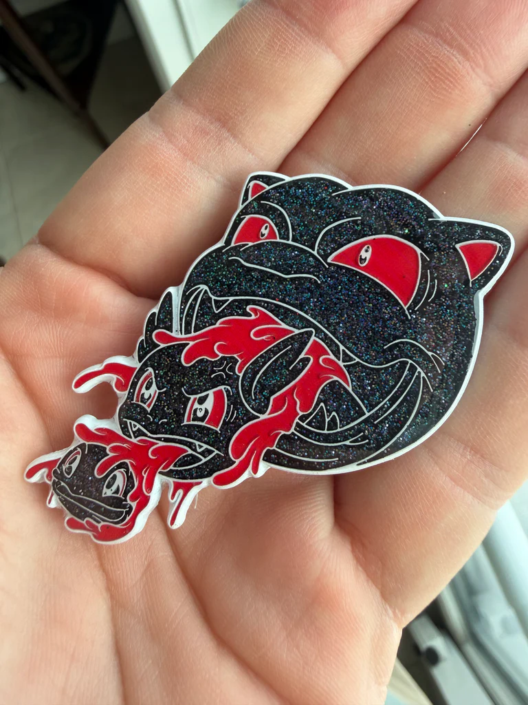 787533 Squirtle Evolution, Special Edition Pins by Festi Daze - BlackRed, G10