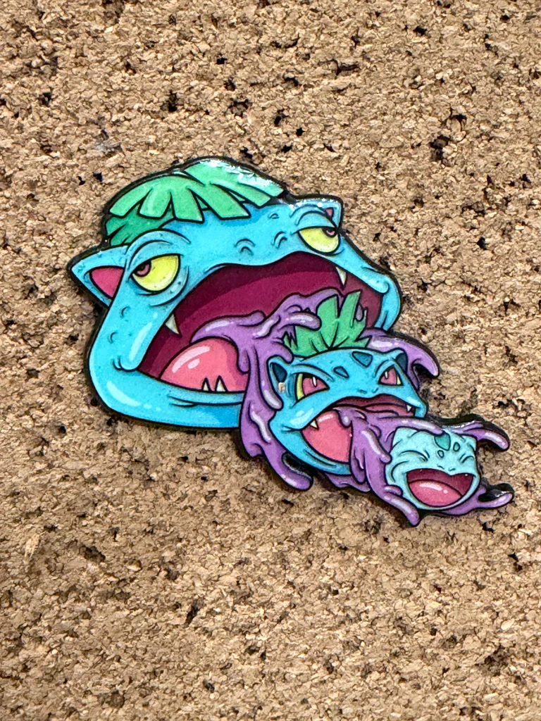 Bulbasaur Evolution, Special Edition Pins by Festi Daze - Image 2
