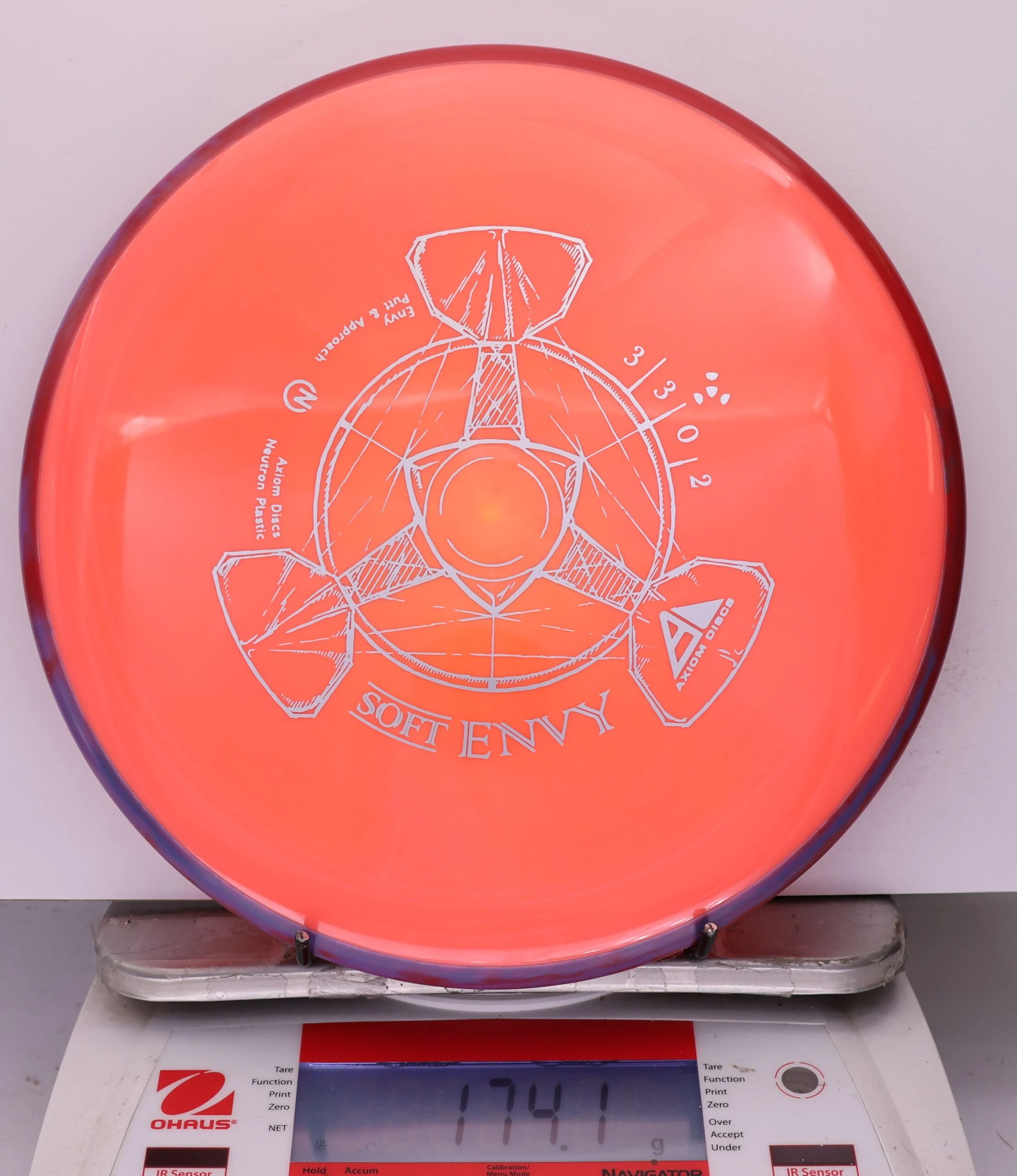 787720 Neutron Soft Envy - #301 Red-Orange, 174