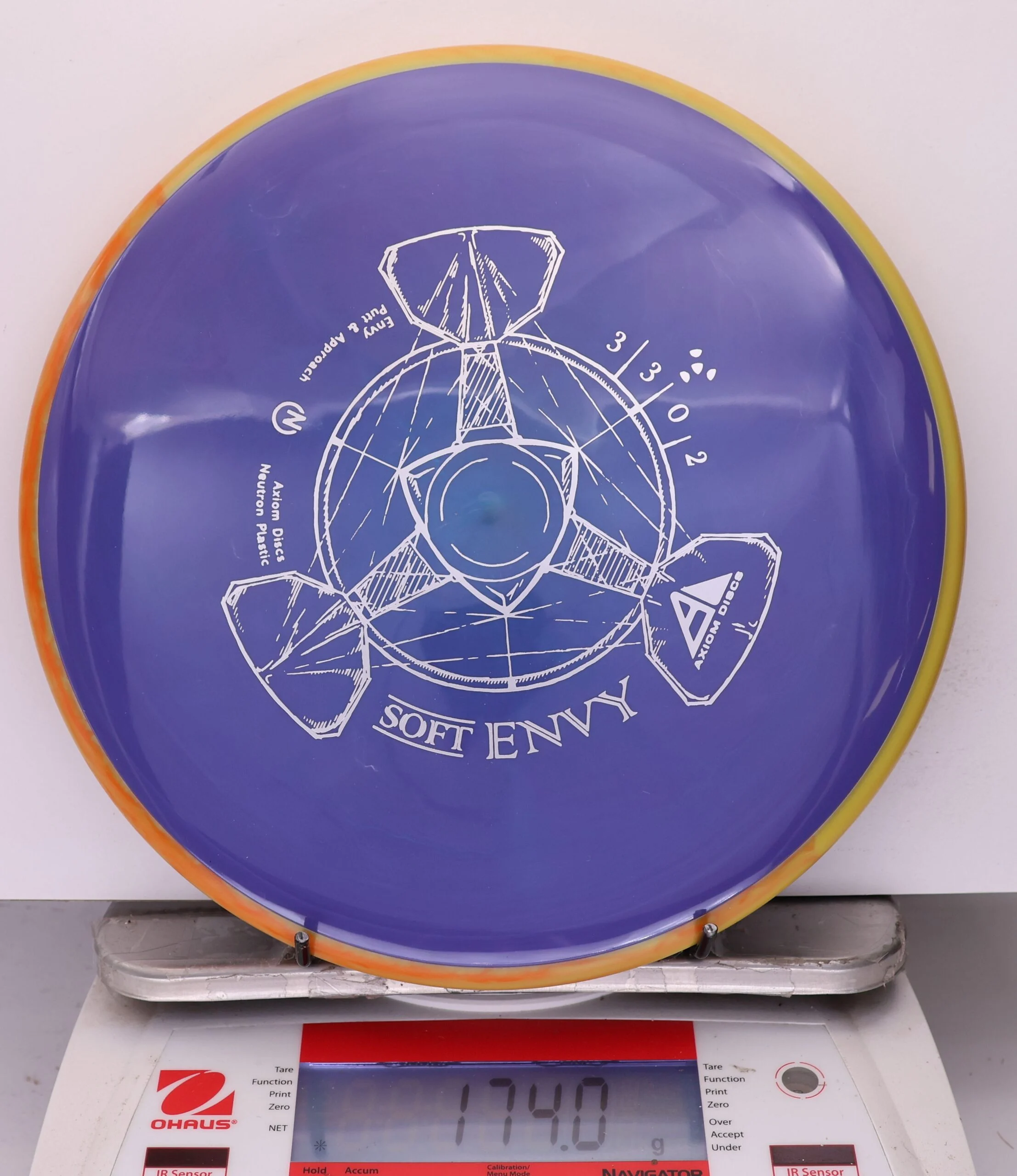 787722 Neutron Soft Envy - #303 Orange-Blurple, 174