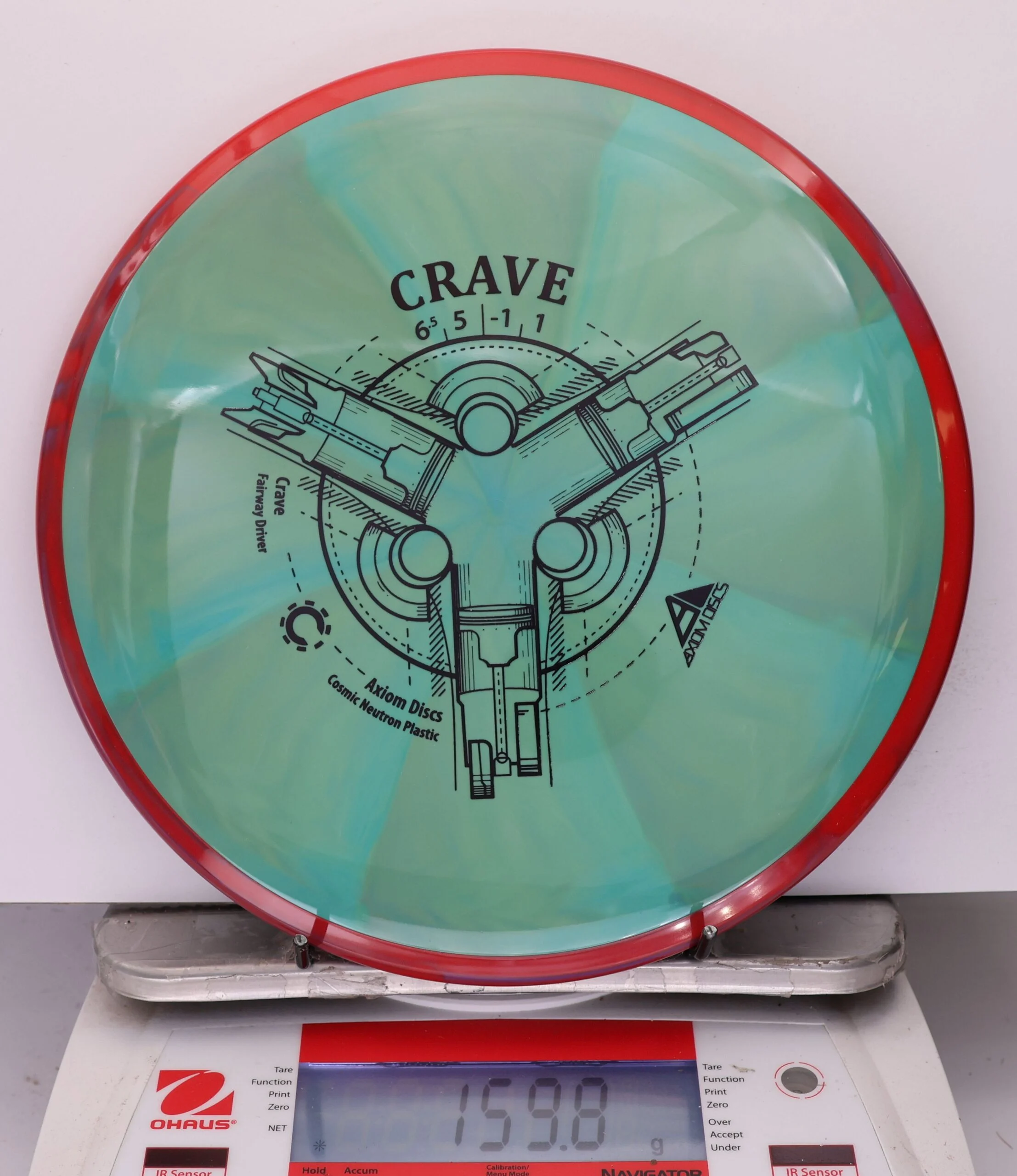 787815 Cosmic Neutron Crave - #306 Red-Green, 160