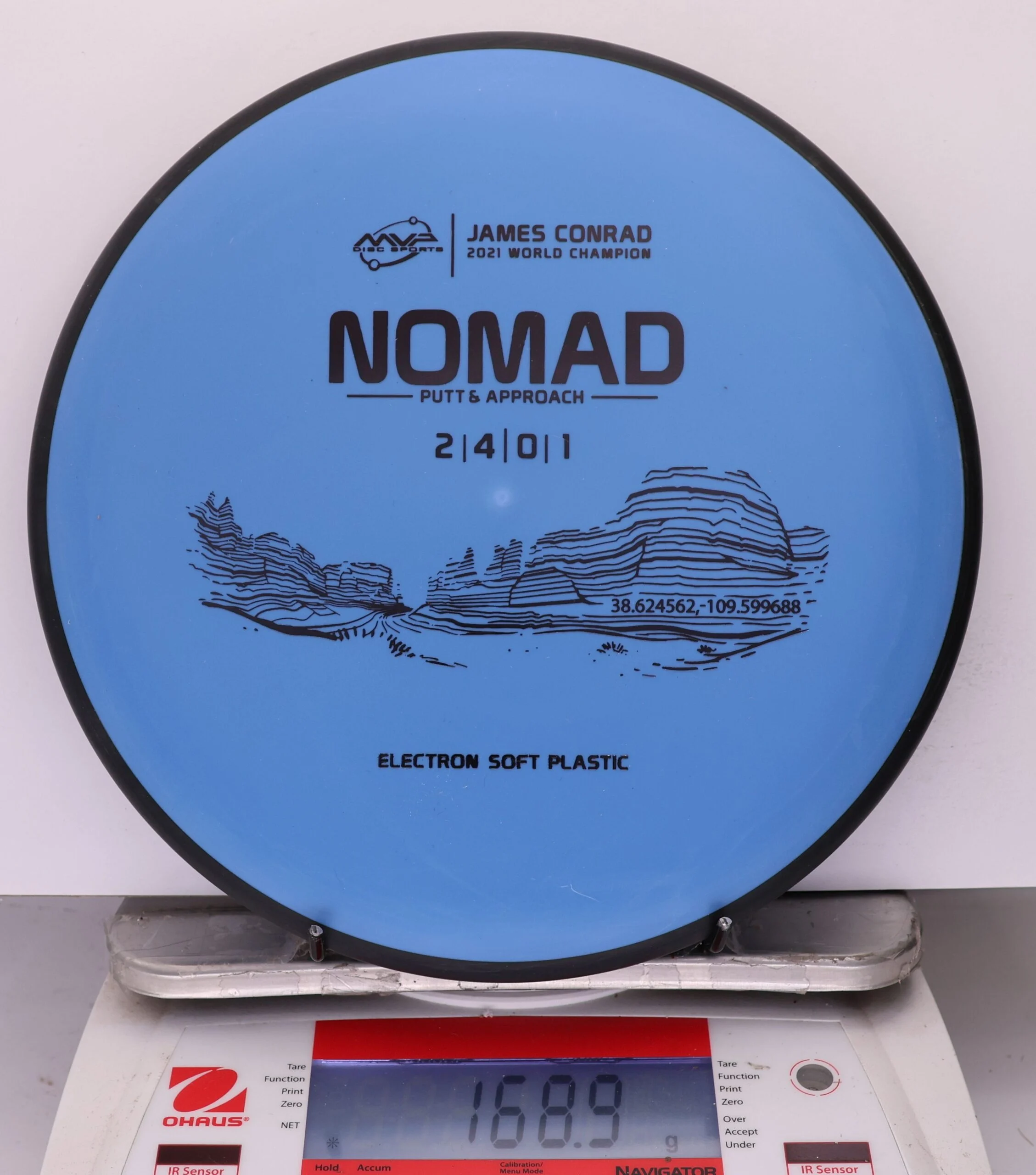 788658 Electron Soft Nomad, James Conrad - #301 Blue, 169