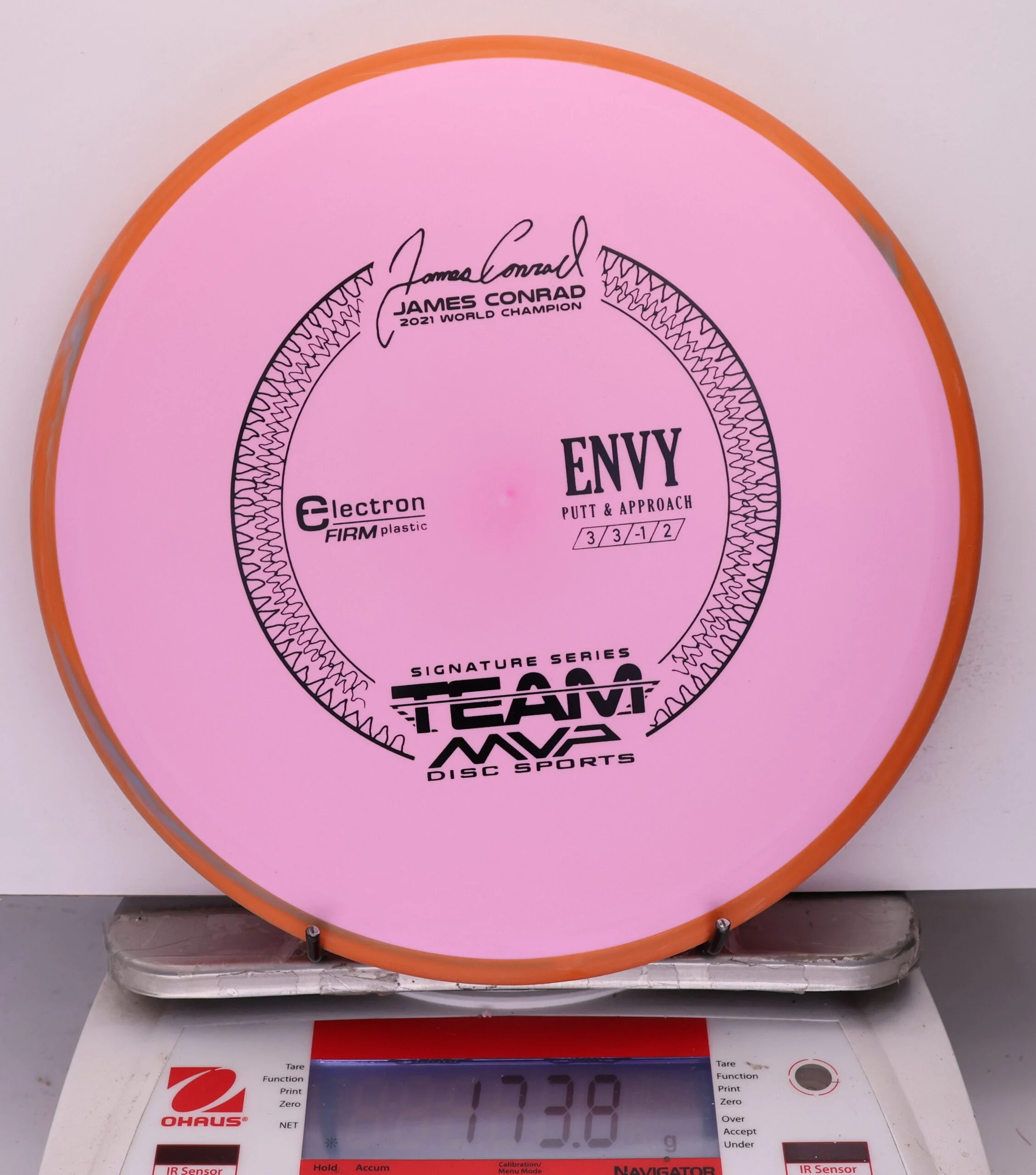788367 Electron Firm Envy, James Conrad - #303 Orange-LtPink, 174
