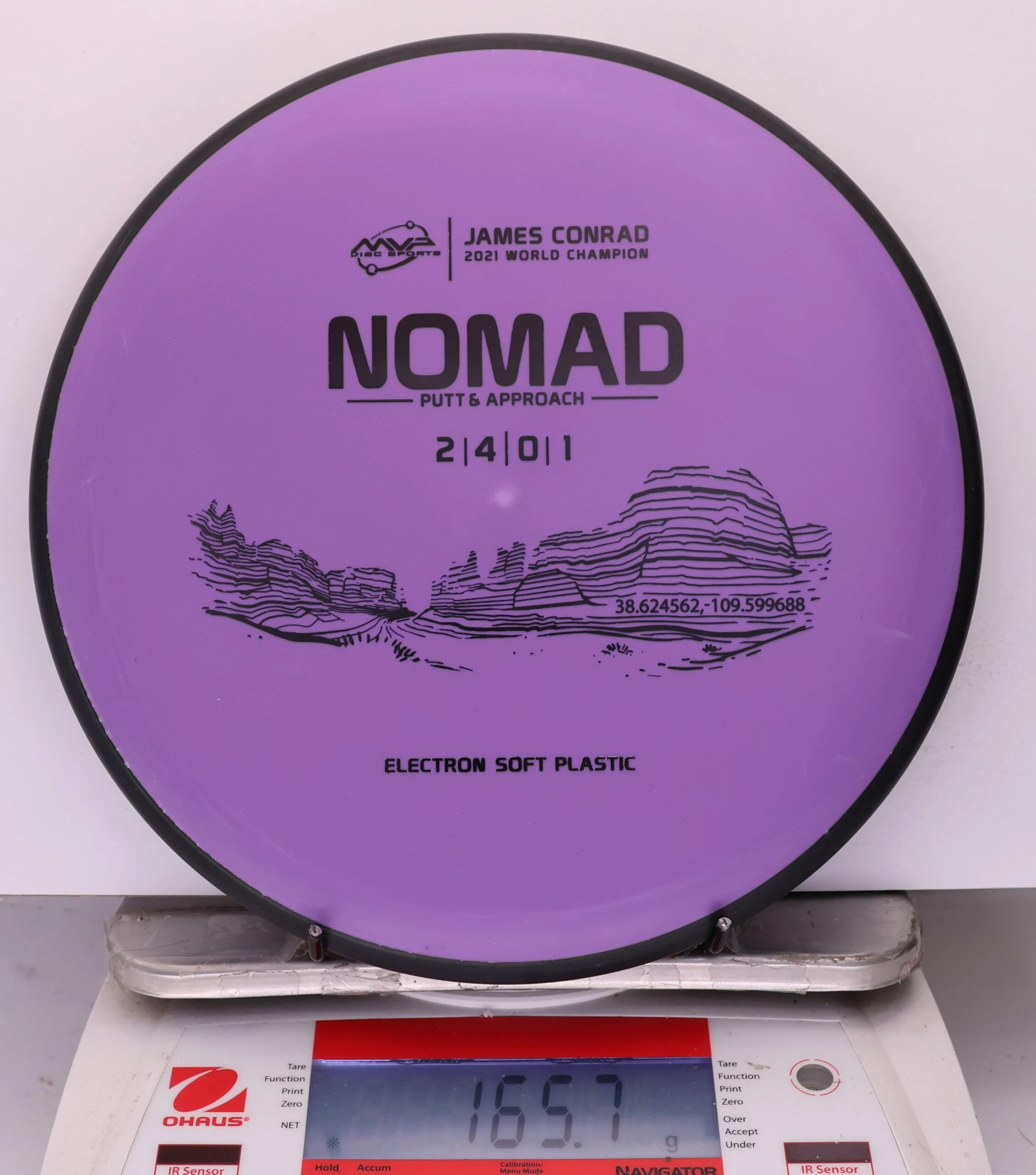 788673 Electron Soft Nomad, James Conrad - #306 Purple, 166
