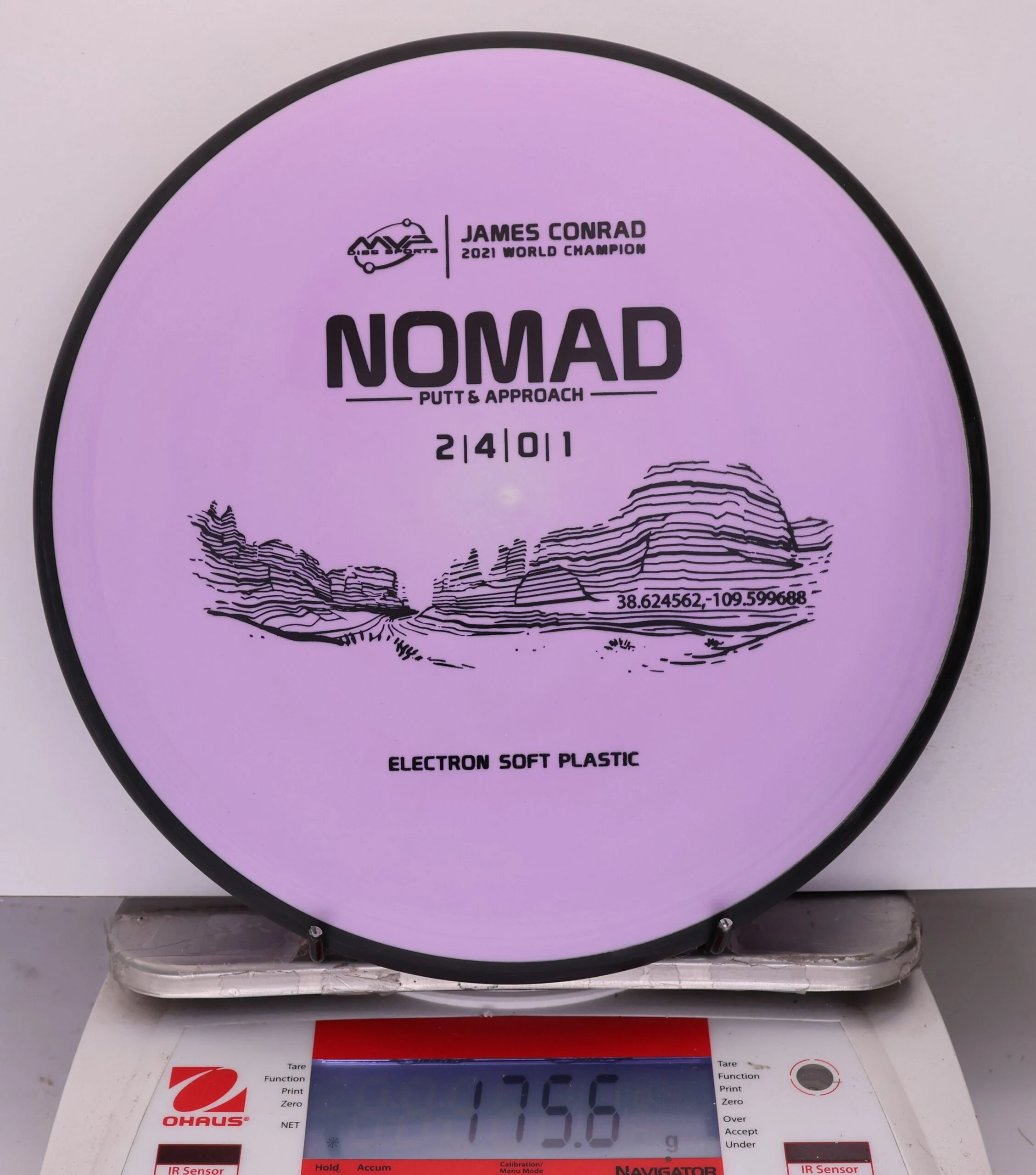 788675 Electron Soft Nomad, James Conrad - #308 LtPurple, 176