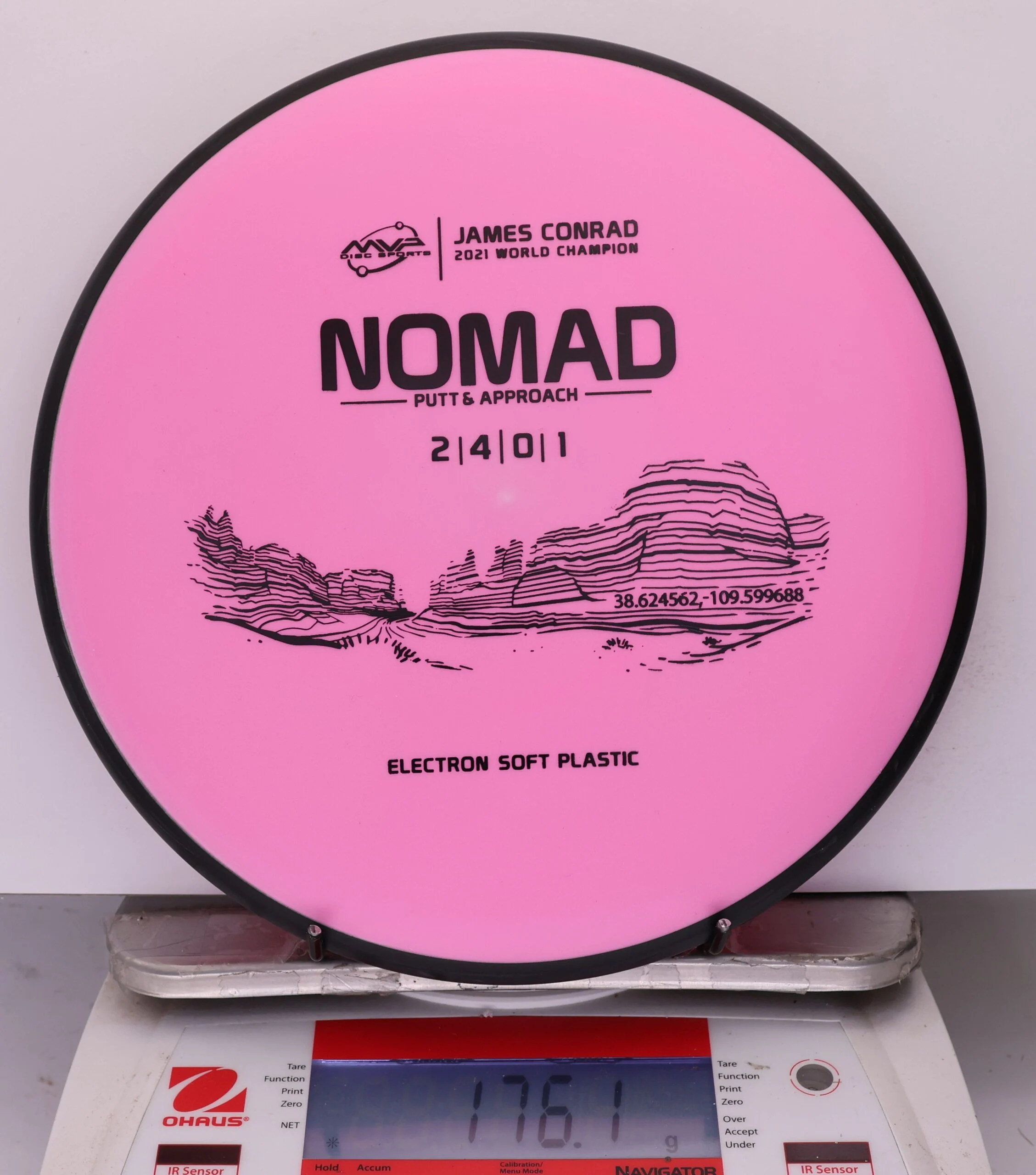 788690 Electron Soft Nomad, James Conrad - #313 Pink, 176