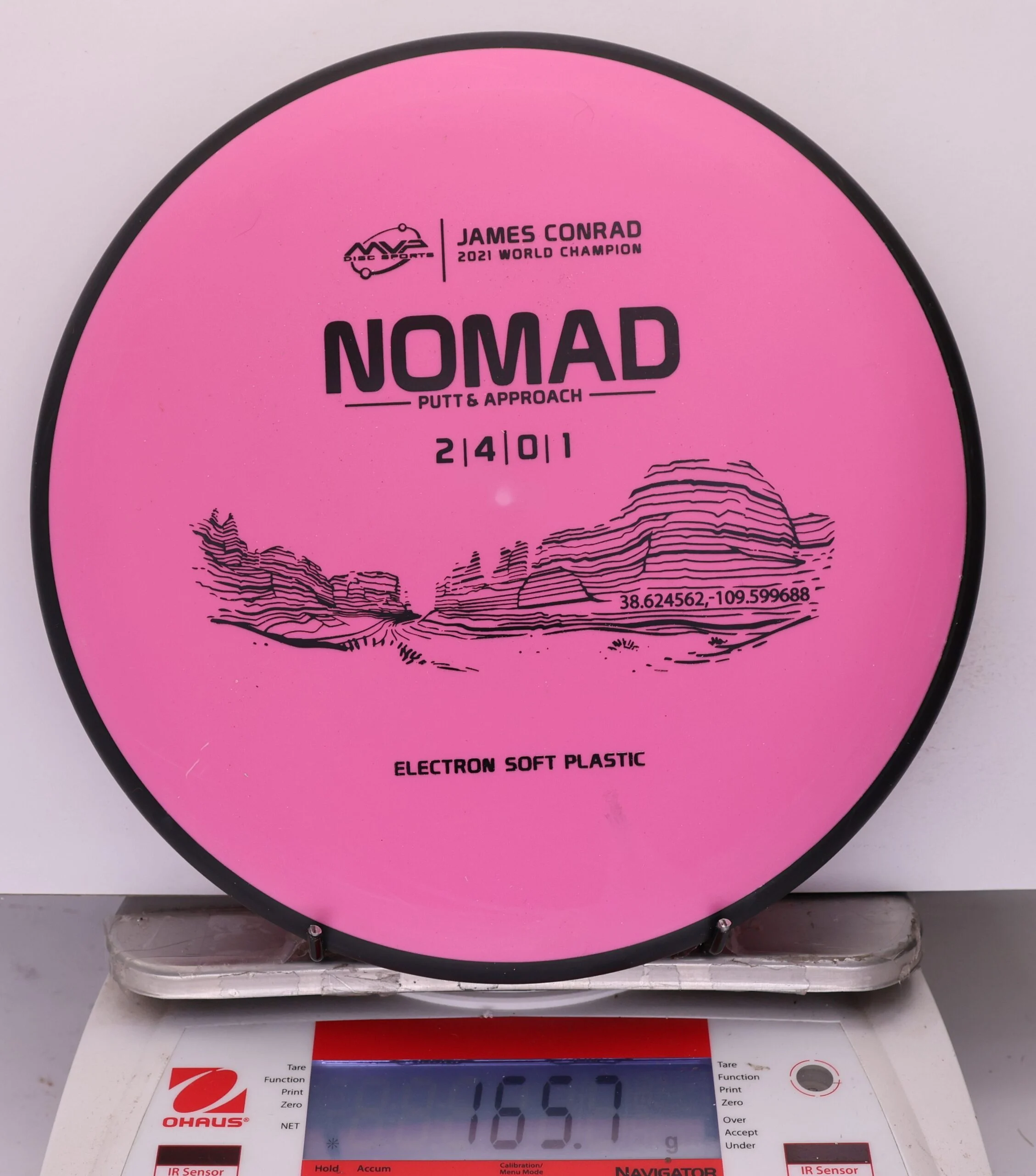 788691 Electron Soft Nomad, James Conrad - #314 Pink, 166