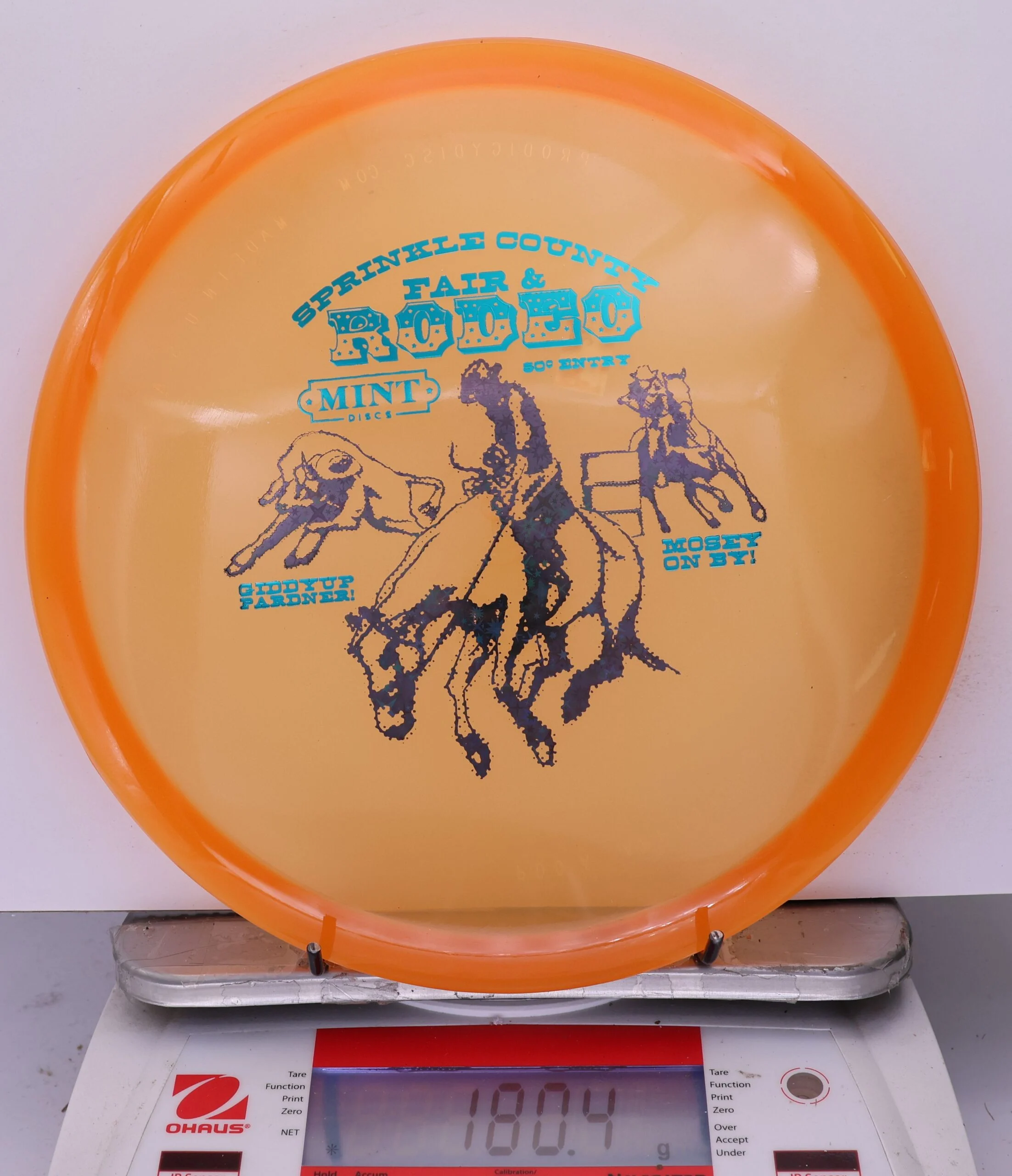 789325 Eternal Rodeo - #38 Orange, 180