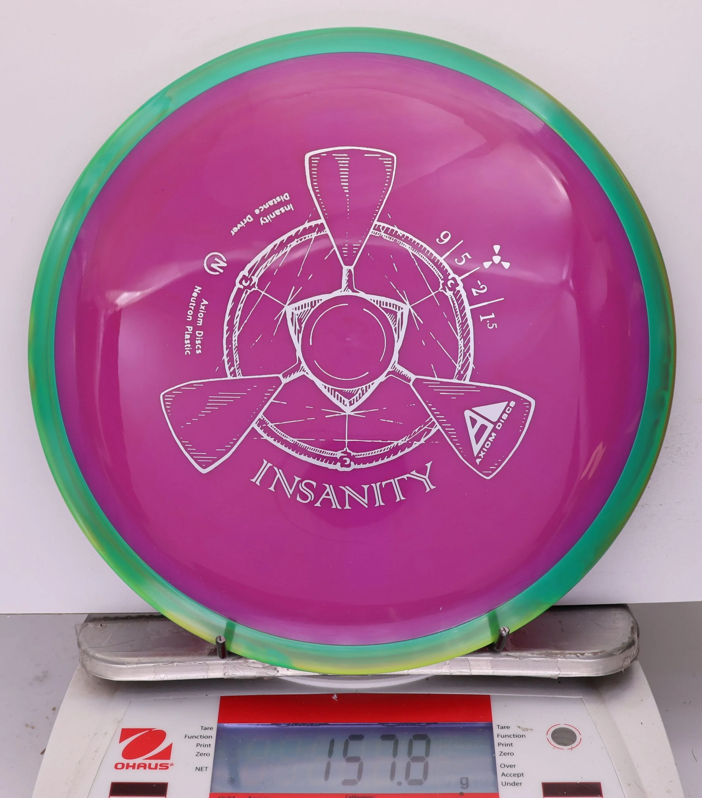 789429 Neutron Insanity - #21 Green-Purple, 158