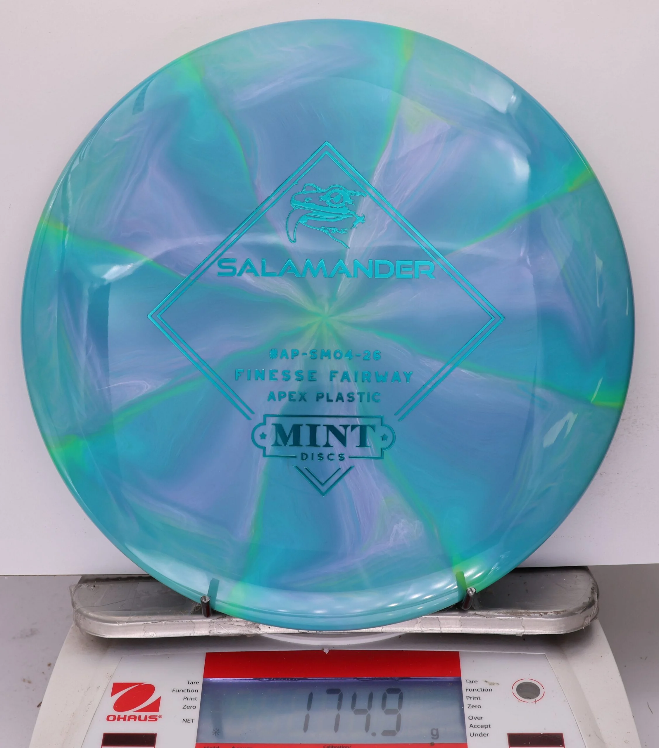 789663 Apex Swirl Salamander - #06 BluePurpGrn, 175