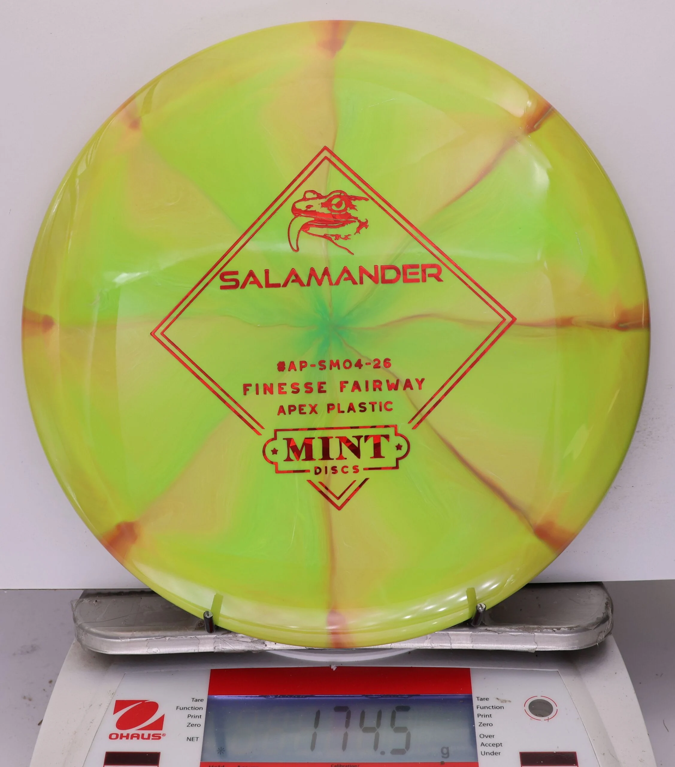 789731 Apex Swirl Salamander - #16 GrellowOrng, 169