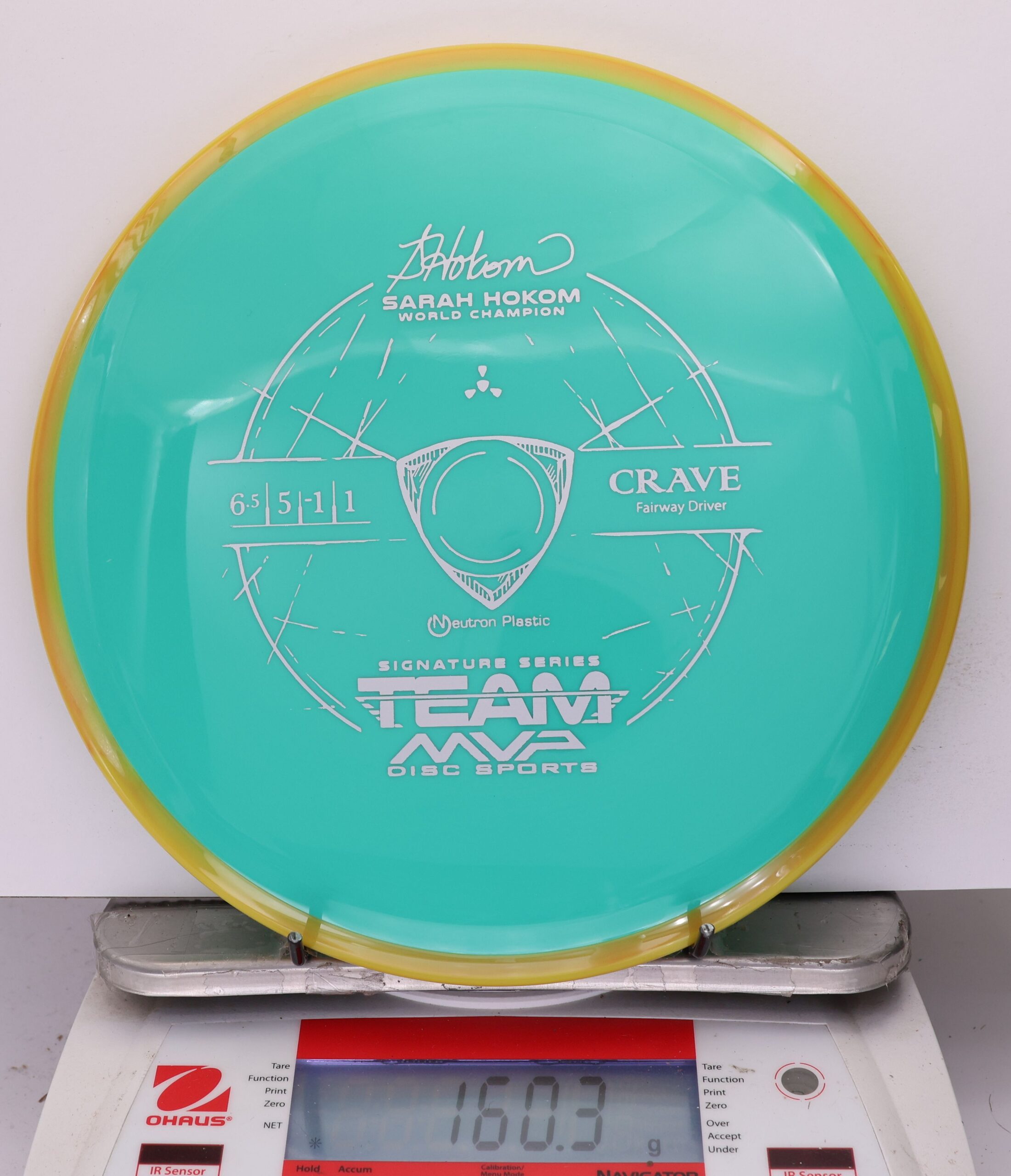 790670 Neutron Crave, Sarah Hokom - #22 Yellow-Teal, 160