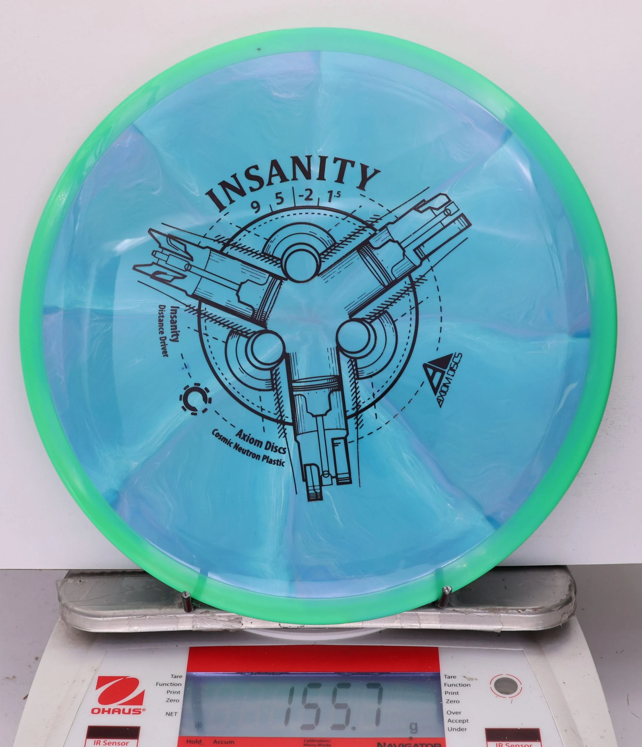 790701 Cosmic Neutron Insanity - #09 Teal-Blue, 156
