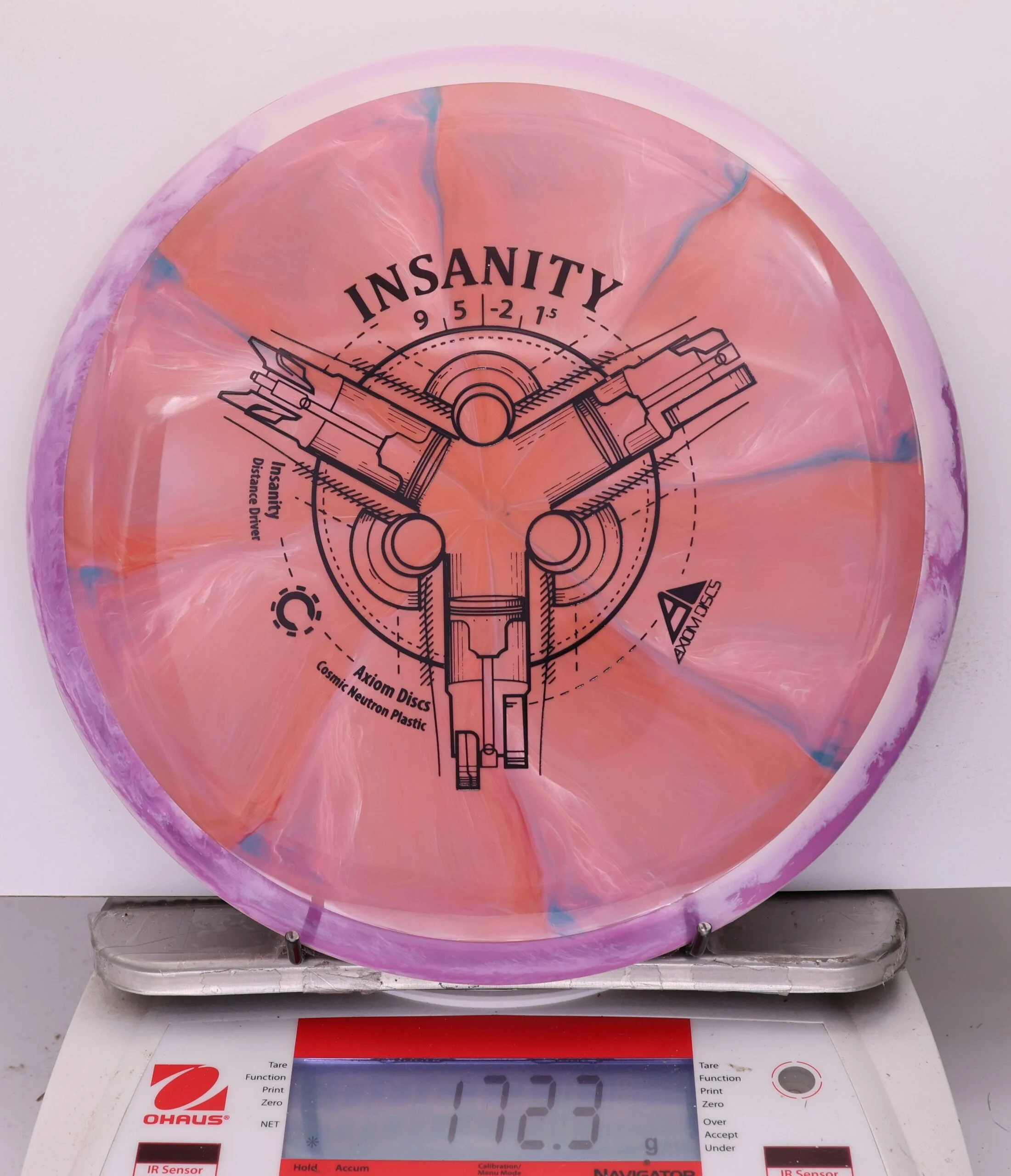 790709 Cosmic Neutron Insanity - #12 LtPurple-Orangish, 172