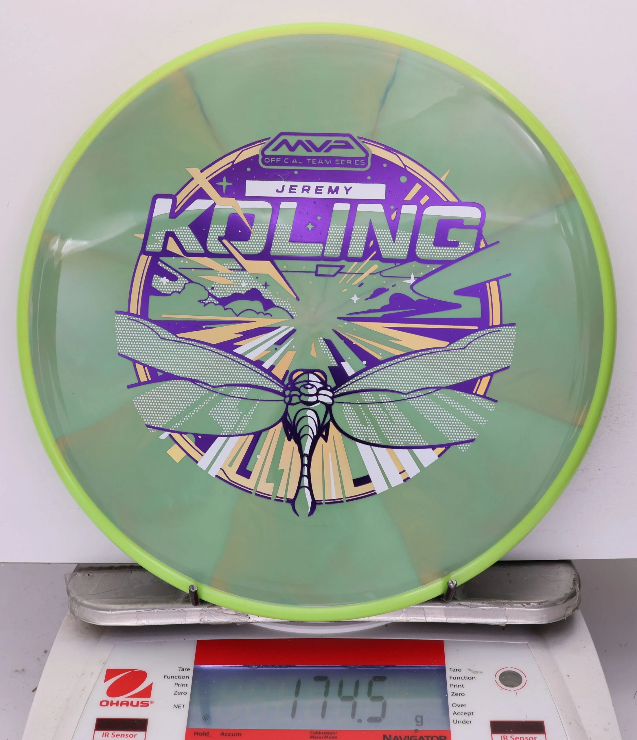 790921 Cosmic Neutron Tempo, Jeremy Koling 2026 Team Series - #65 Yellow-Dull Green, 175