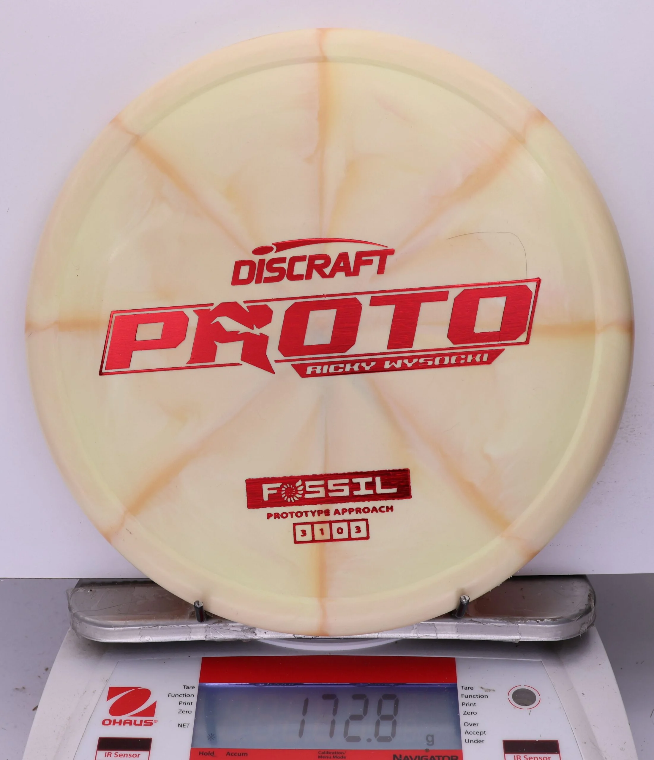790939 Prototype Fossil, Ricky Wysocki - #37 LtYellow, 173