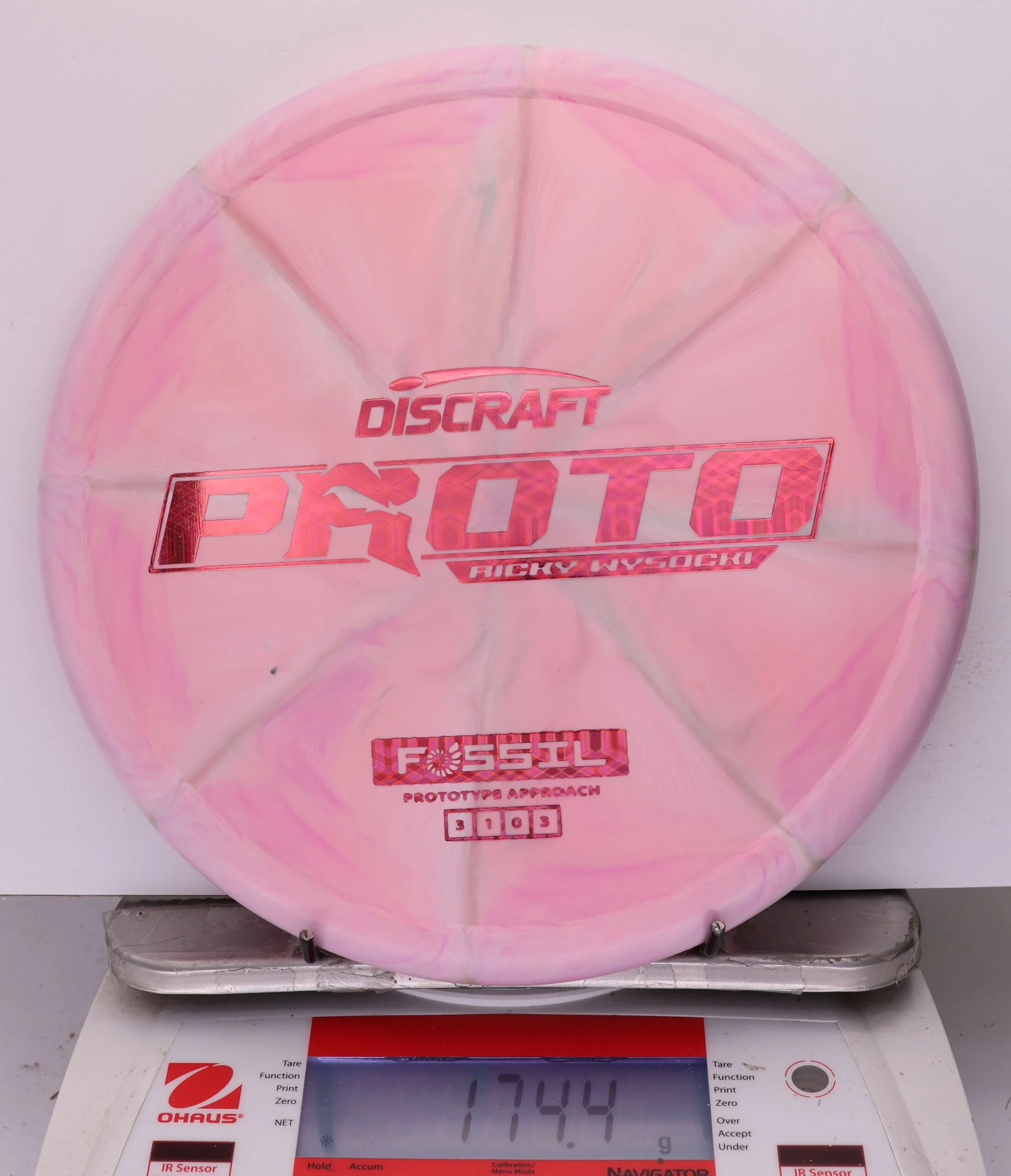 790940 Prototype Fossil, Ricky Wysocki - #38 Pink, 174